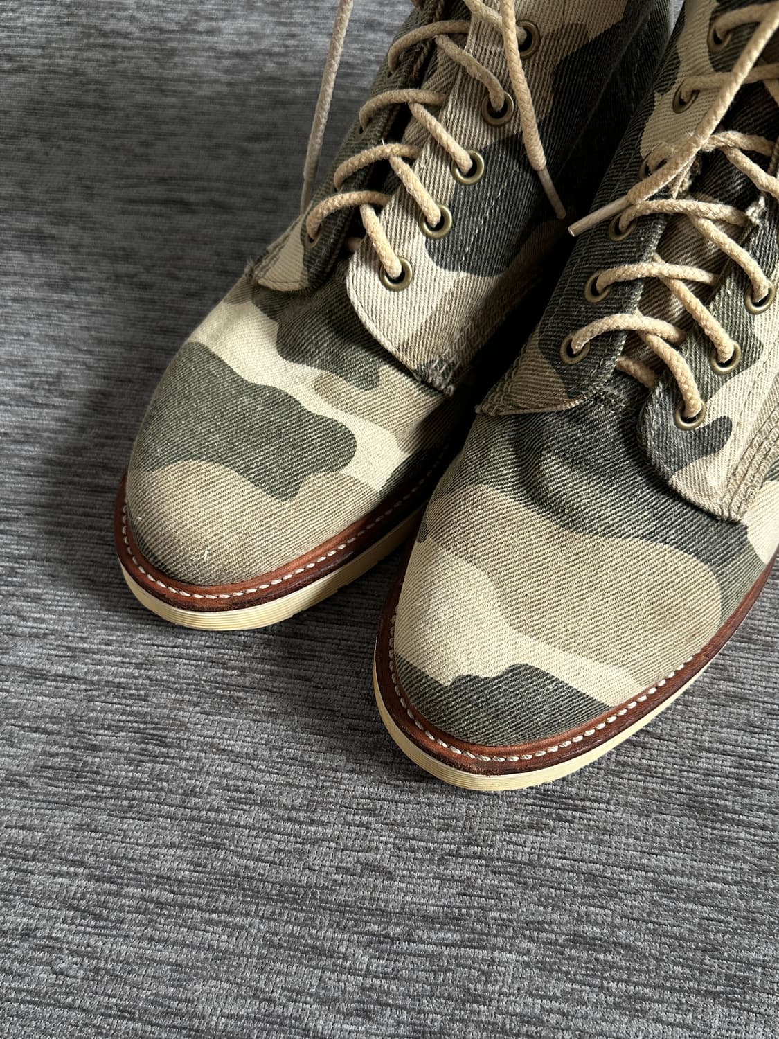 Dr.Martens Beckett 8홀 카모 컨버스 부츠 (UK8) 상품이미지5