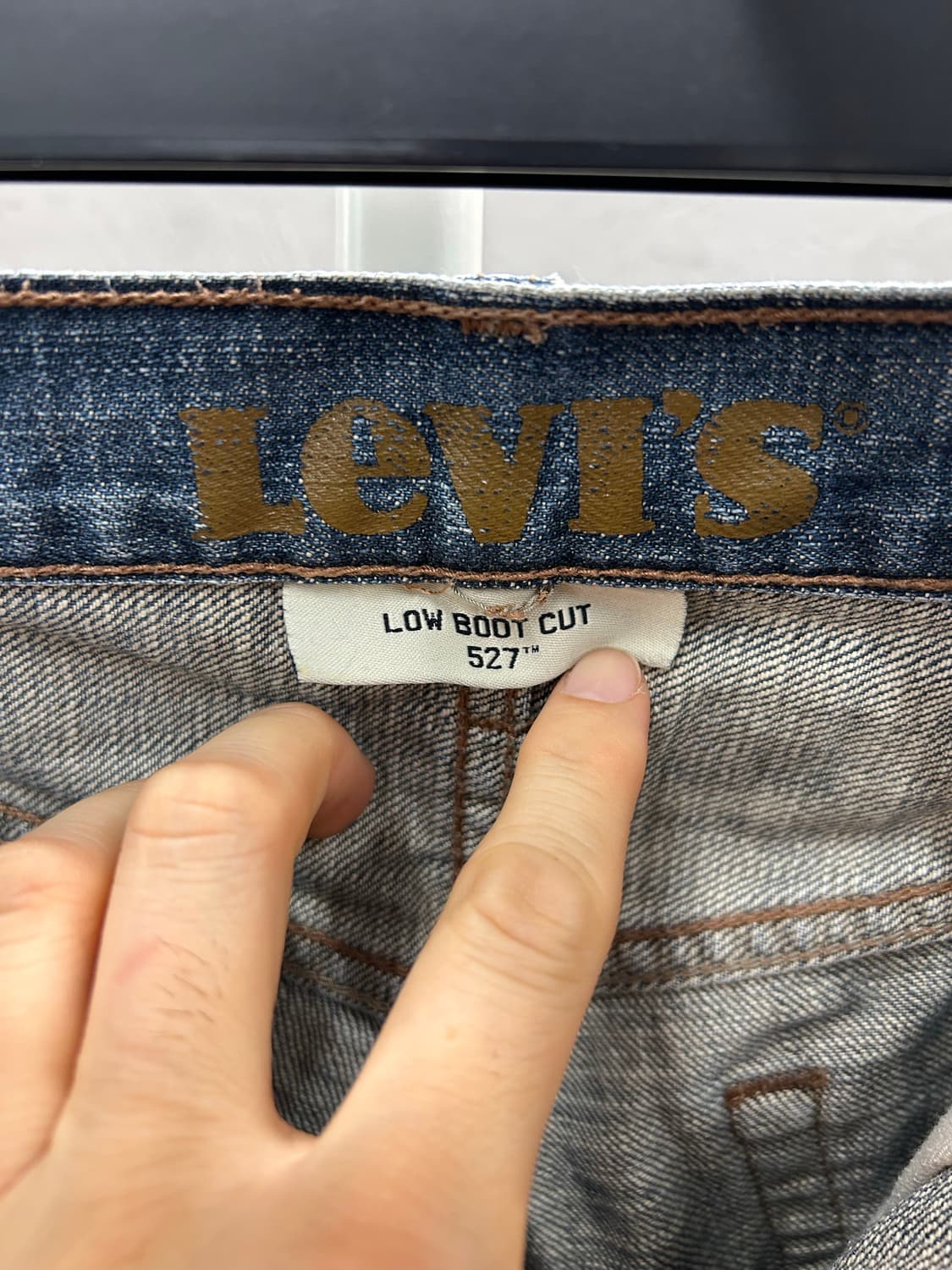 리바이스 로우 부츠컷 527 데님팬츠 상품이미지6