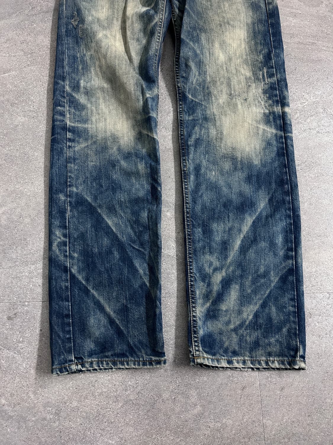 하드 워시드 데님 팬츠 상품이미지6