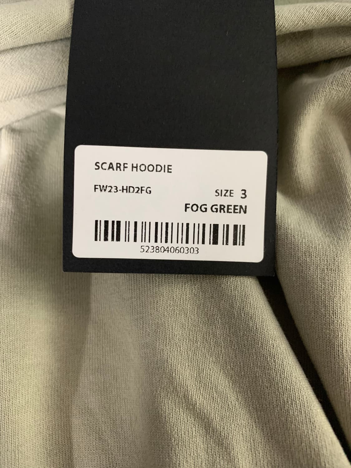 혜인서 23fw 스카프 후디 상품이미지5