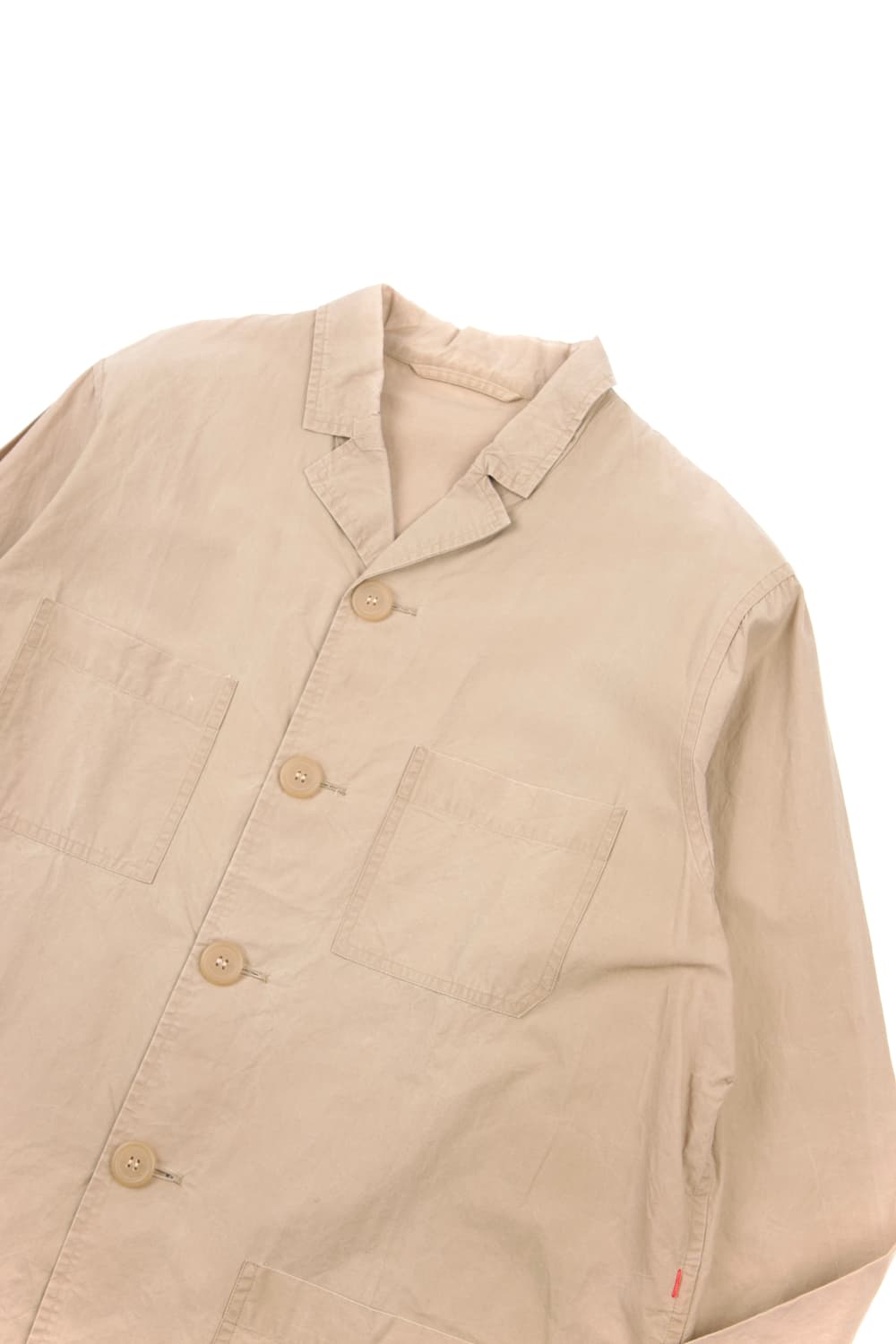 CASEY CASEY Verger bis 셔츠 베이지 상품이미지2