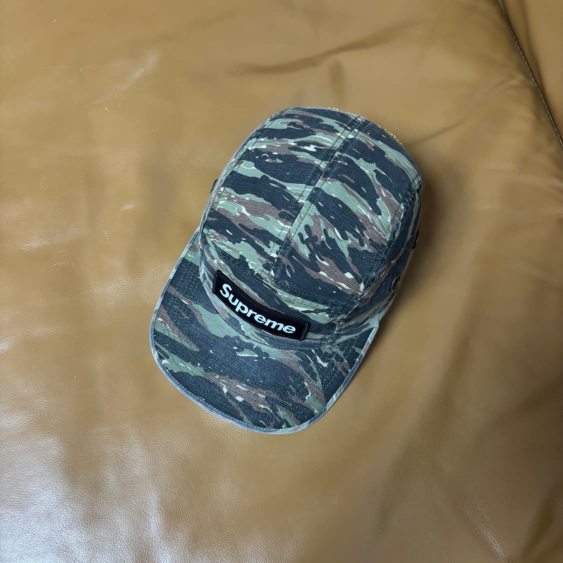 Supreme 슈프림 24ss 밀리터리 워시드 타이거 카모 캠프캡 모자 상품이미지6