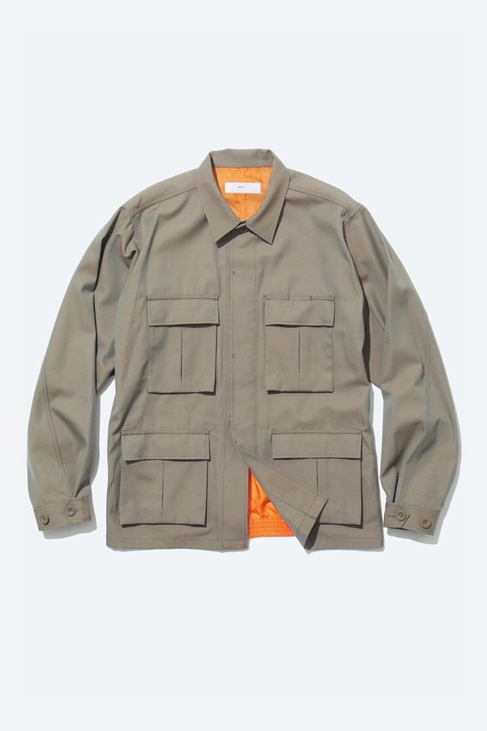 [48][L] 토가 비릴리스 샴브레이 트윌 블루종 자켓 상품이미지9