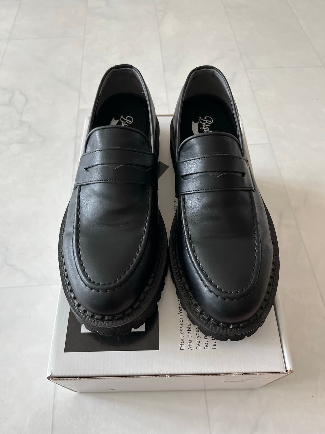 베네치아 페니 로퍼 모노블랙 상품이미지3