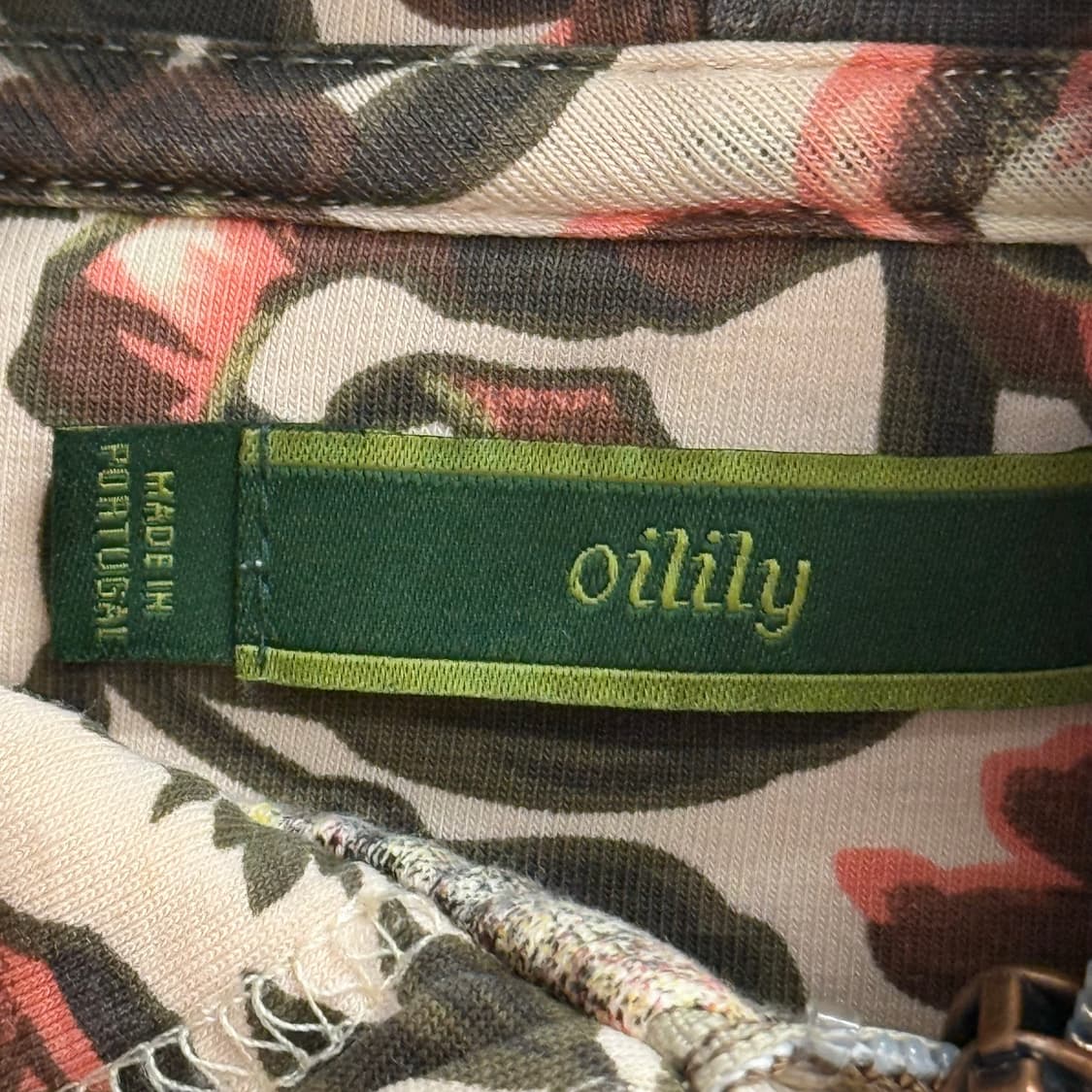 오일릴리(oilily) 사슴 패턴 후드 집업 재킷 (L) 상품이미지2