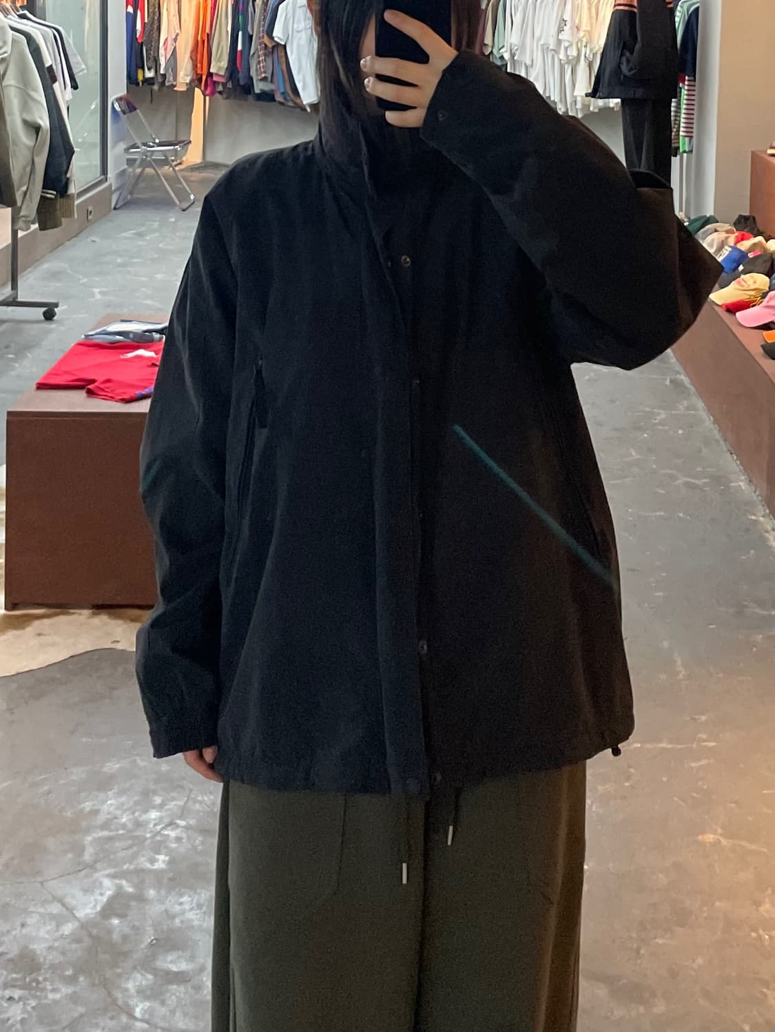 폴로 랄프로렌 90s 하이넥 블랙 점퍼 H2588 상품이미지1