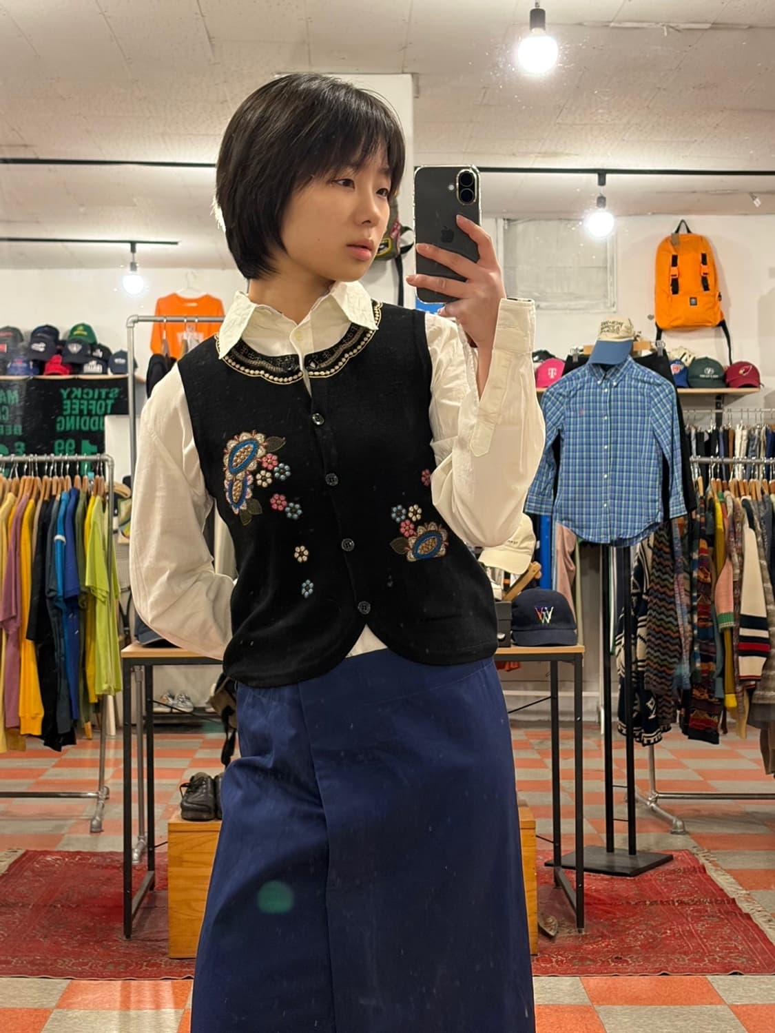 패치 조끼 상품이미지1