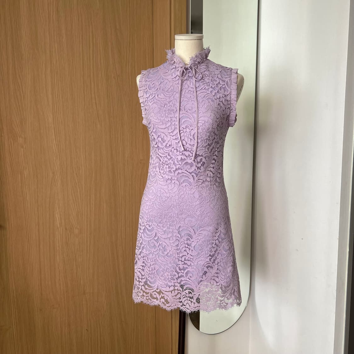 산드로 golda 레이스 미니 원피스 상품이미지9