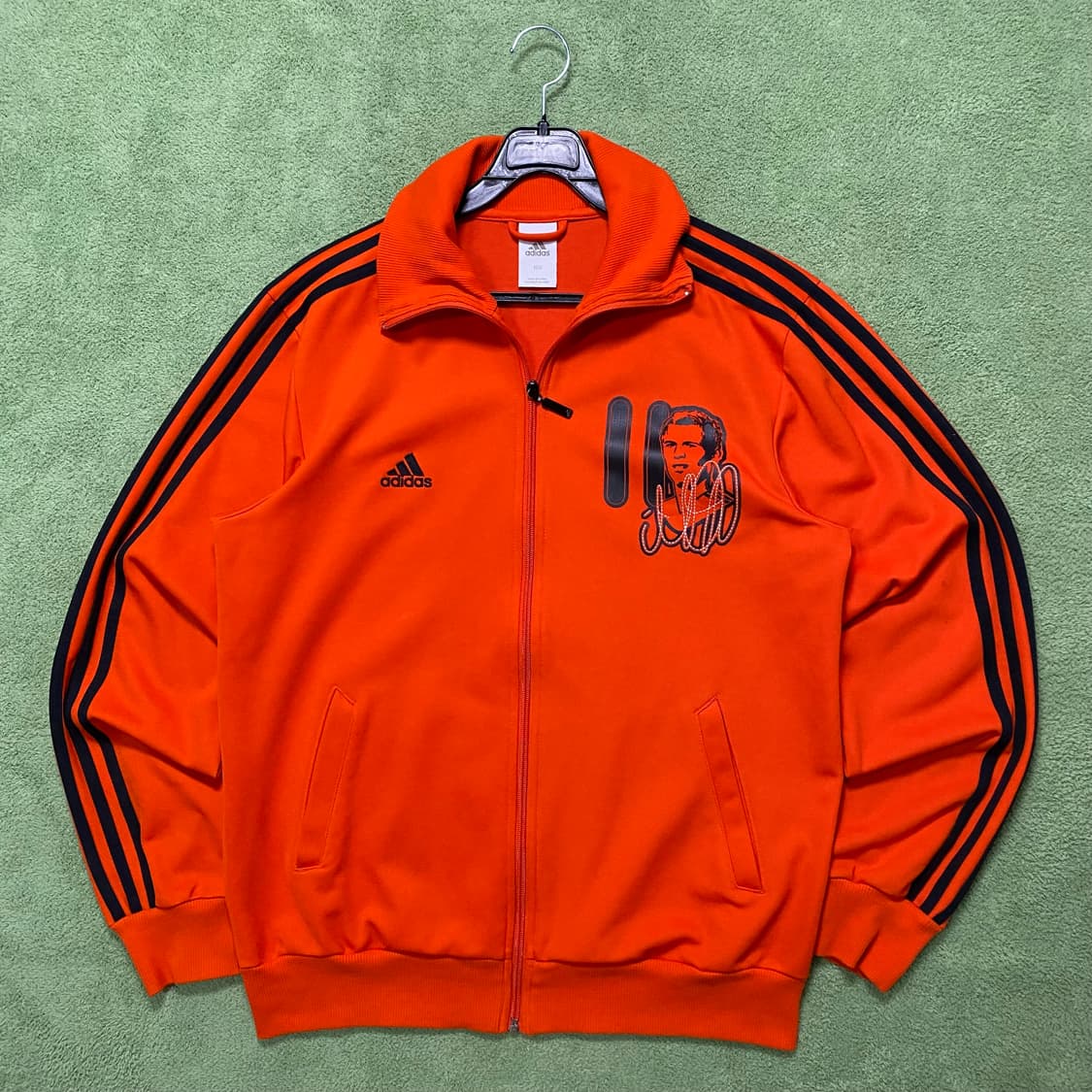 아디다스 오렌지 아르헨 로번 져지 트랙탑 상품이미지3