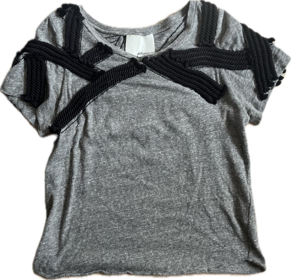 필립 림 로프 디테일 티셔츠 상품이미지1