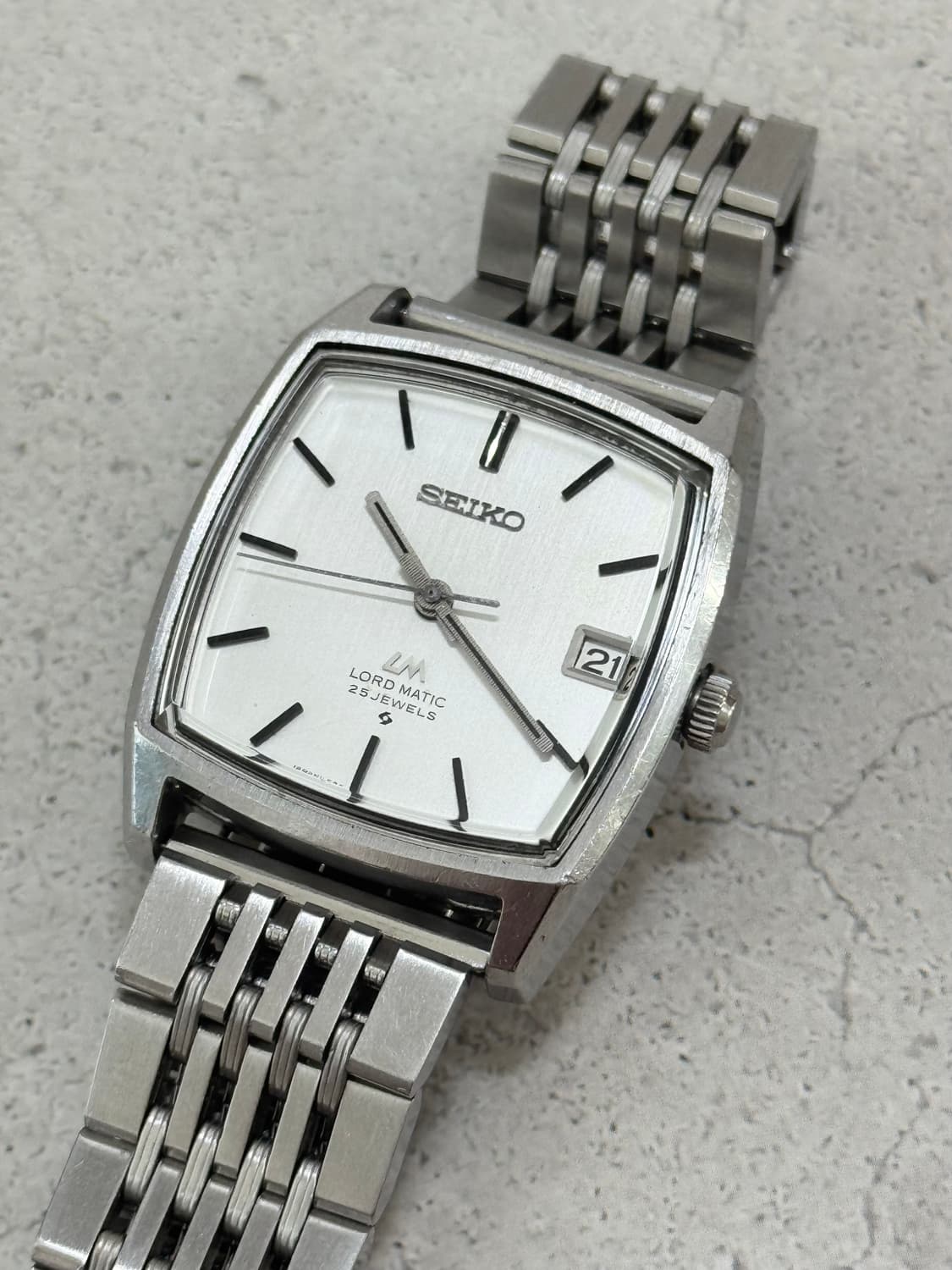 70s 빈티지 세이코 로드매틱 탱크 오토 상품이미지2