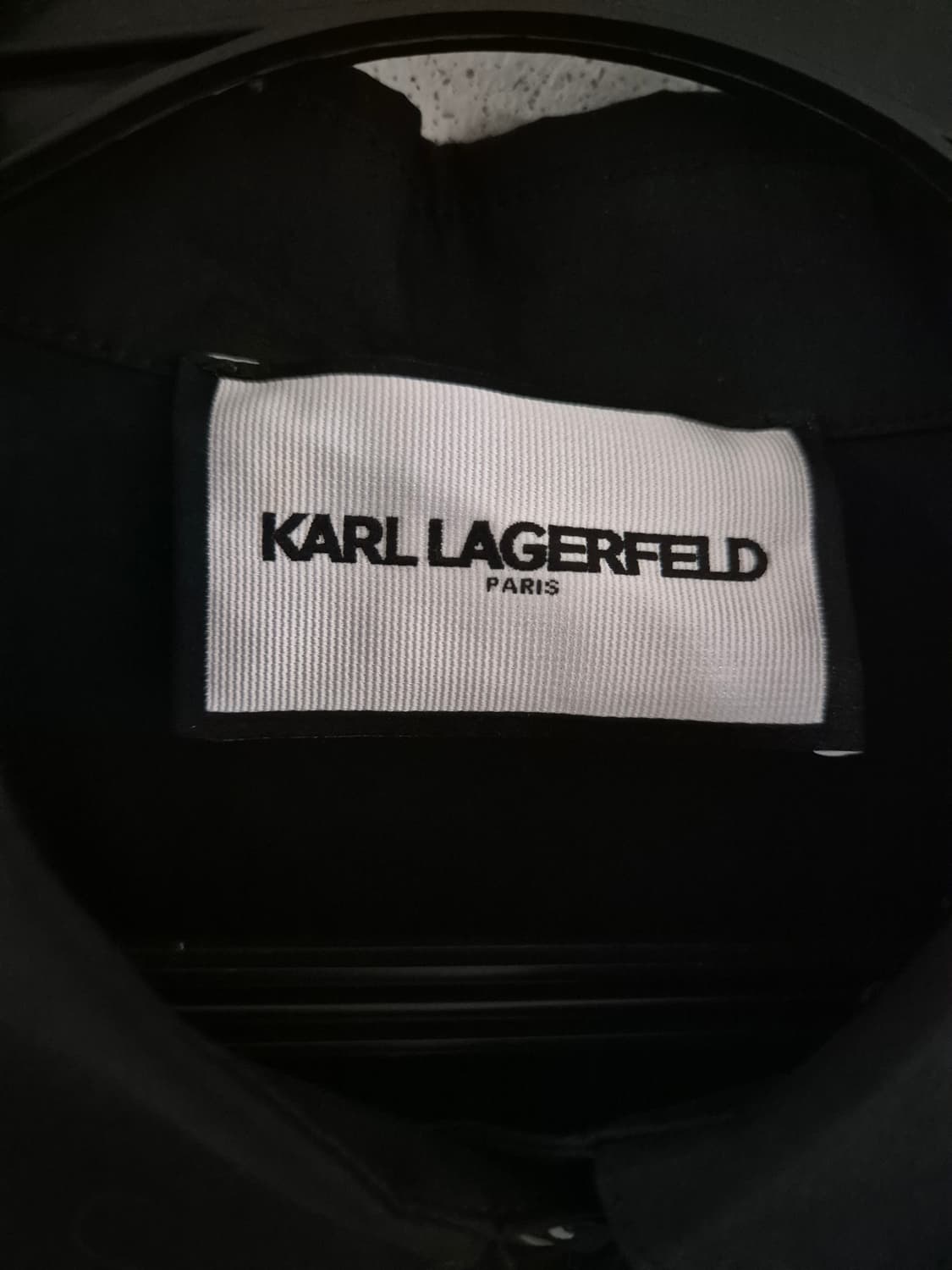 [55]칼라거펠트 블랙 셔츠 긴팔 여성용 봄시즌 상품이미지4