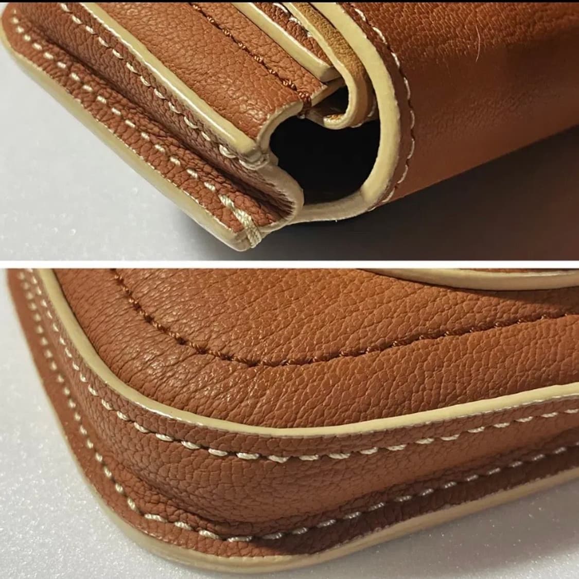 [정품] FFROI 프루아 폴 카드홀더 꼬냑 컴팩트 카드지갑 상품이미지9