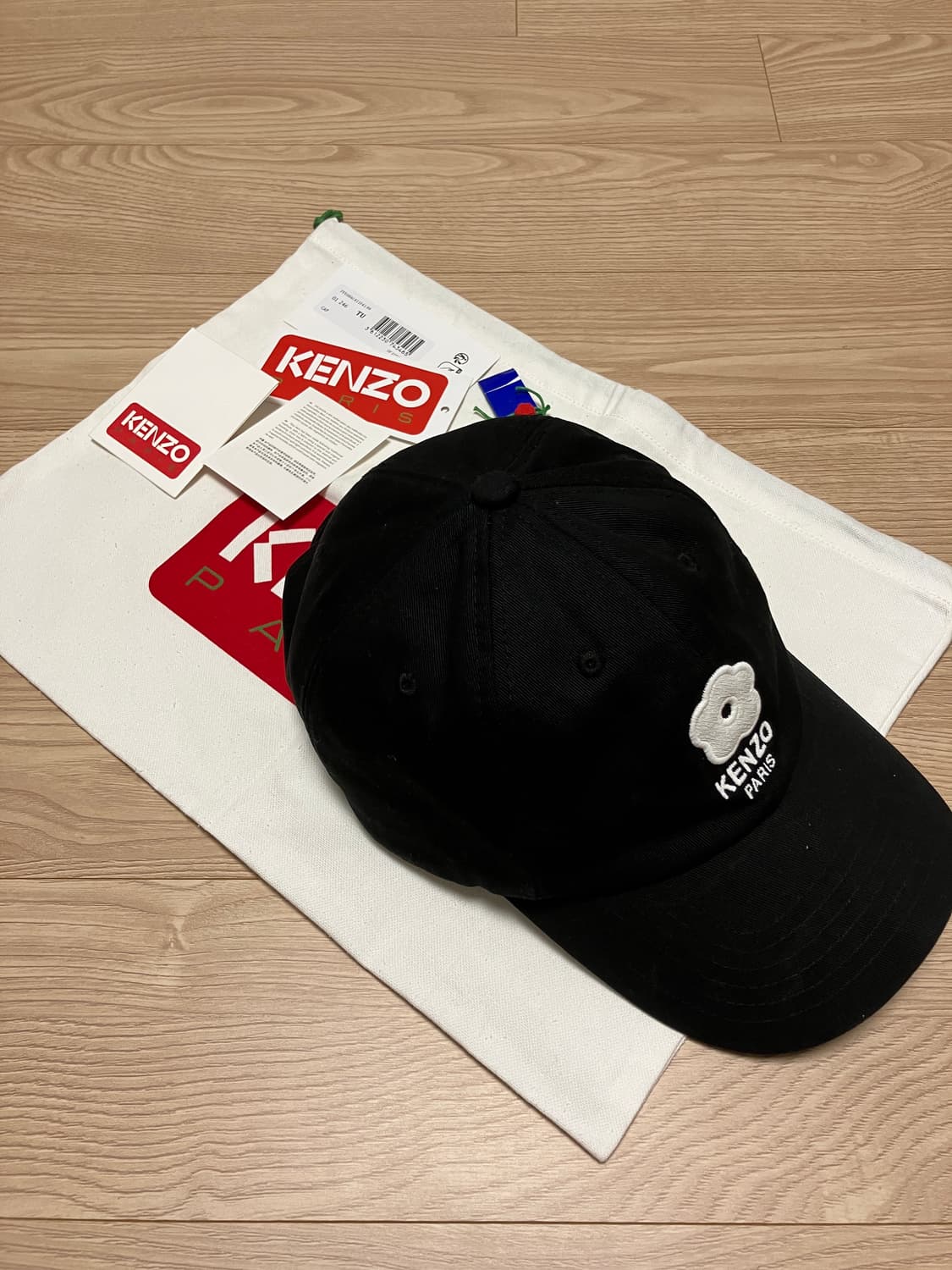 겐조 유틸리티 볼캡 블랙 상품이미지1