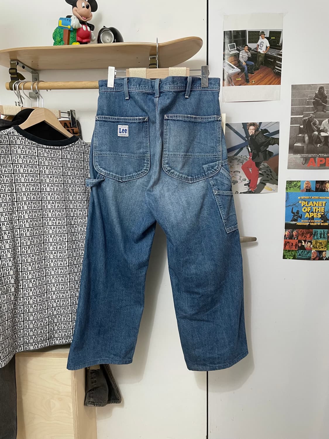 리 카펜터 데님팬츠 (made in japan) (M) 상품이미지4