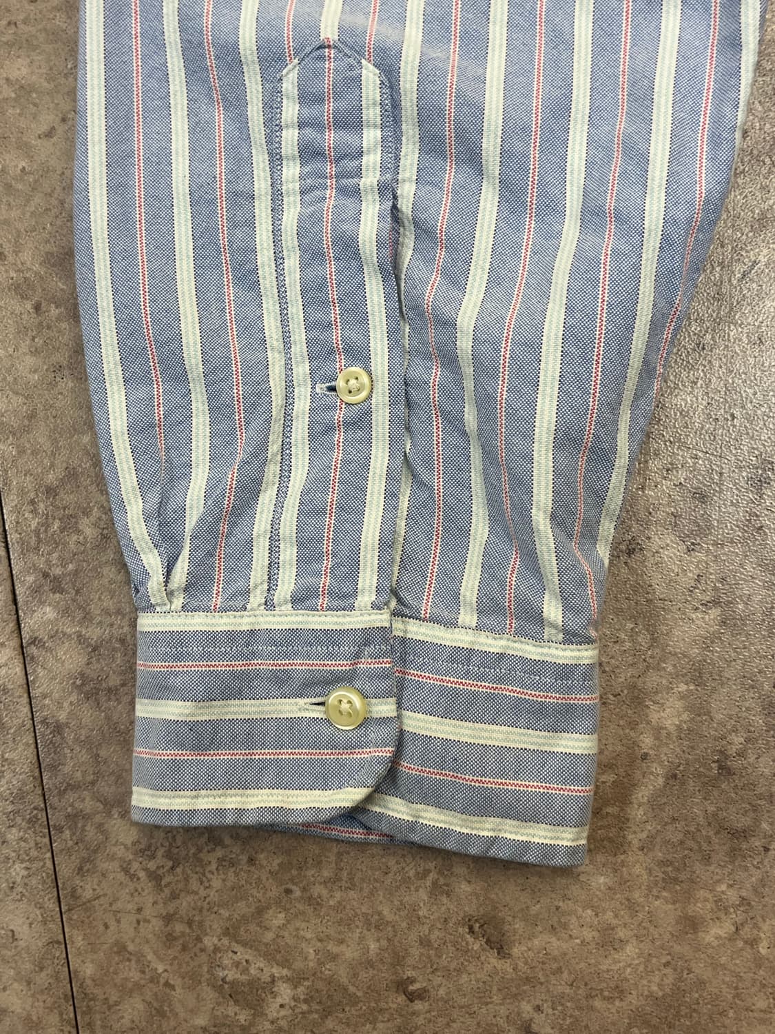 폴로 랄프로렌 스트라이프 셔츠 스카이블루 XL #csz2273  상품이미지7