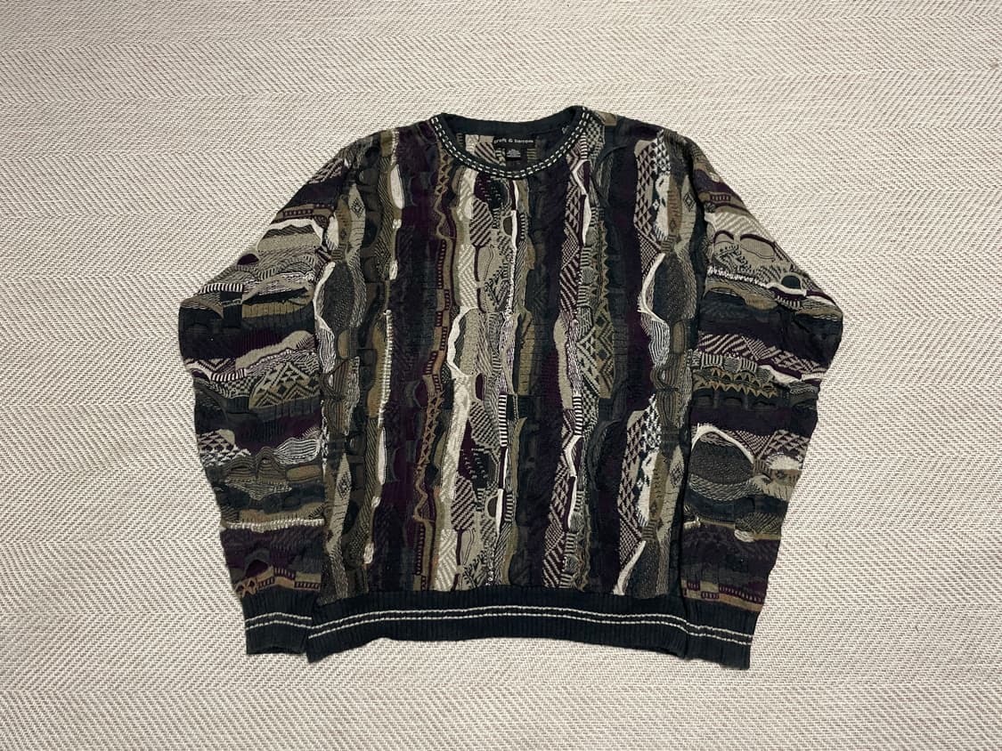 빈티지 croft  3D 케이블니트 J03268 상품이미지1