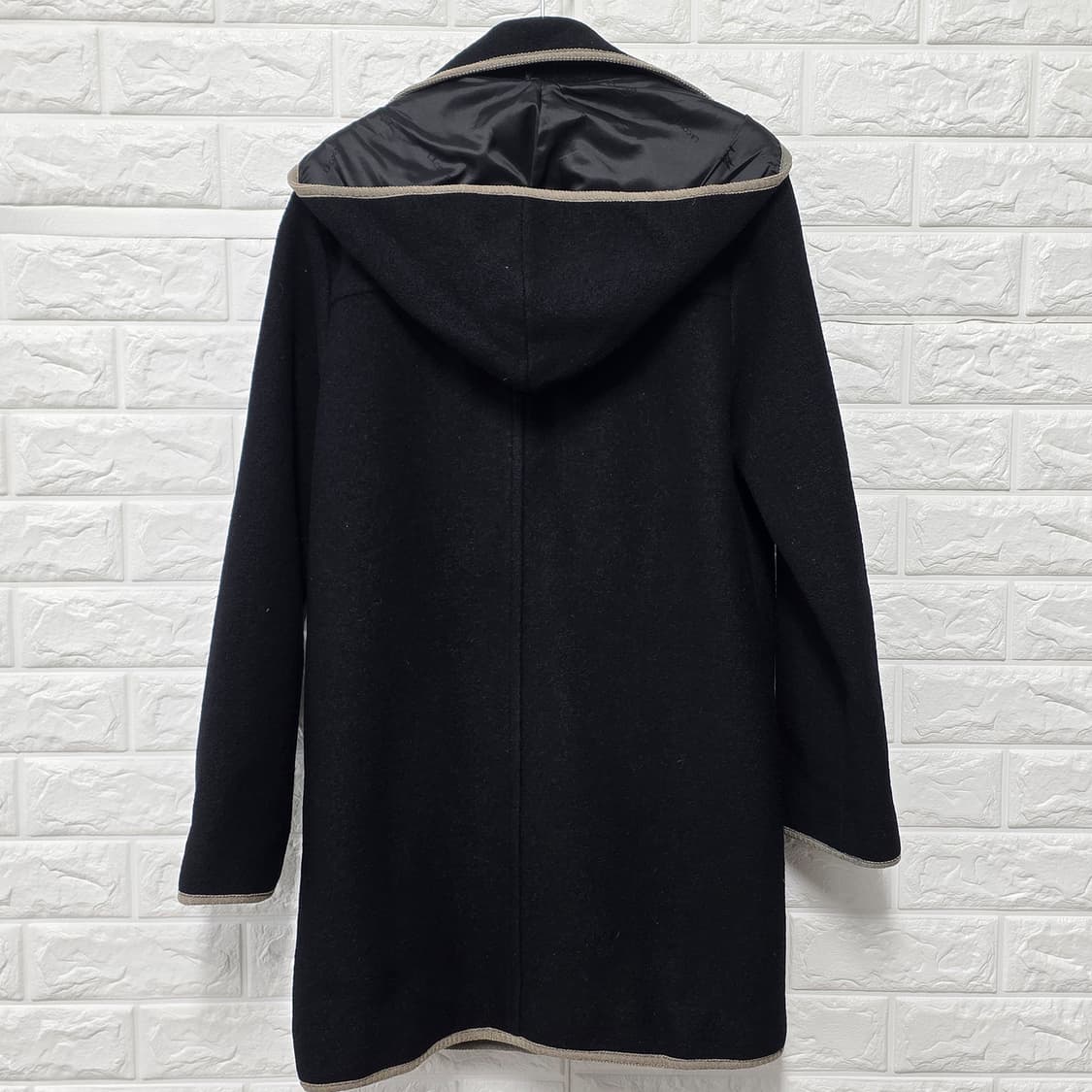 택포// 라코스테 블랙 코트 M 상품이미지4