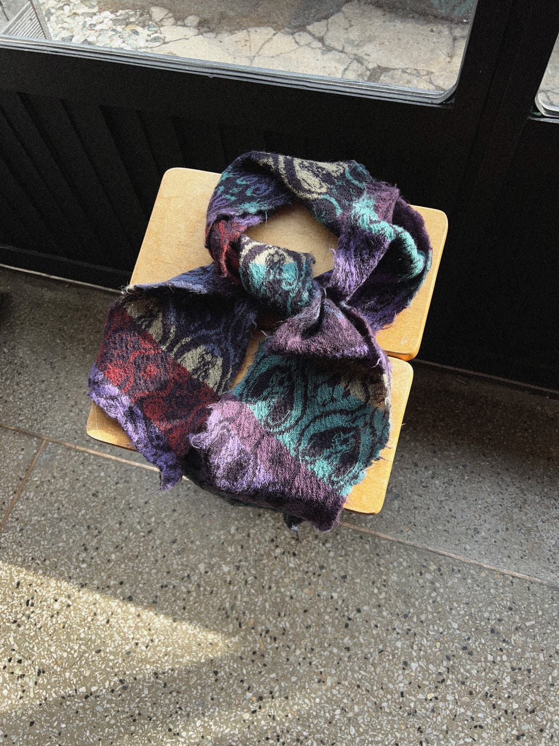 BUTAPANA Art Textured Scarf 상품이미지4