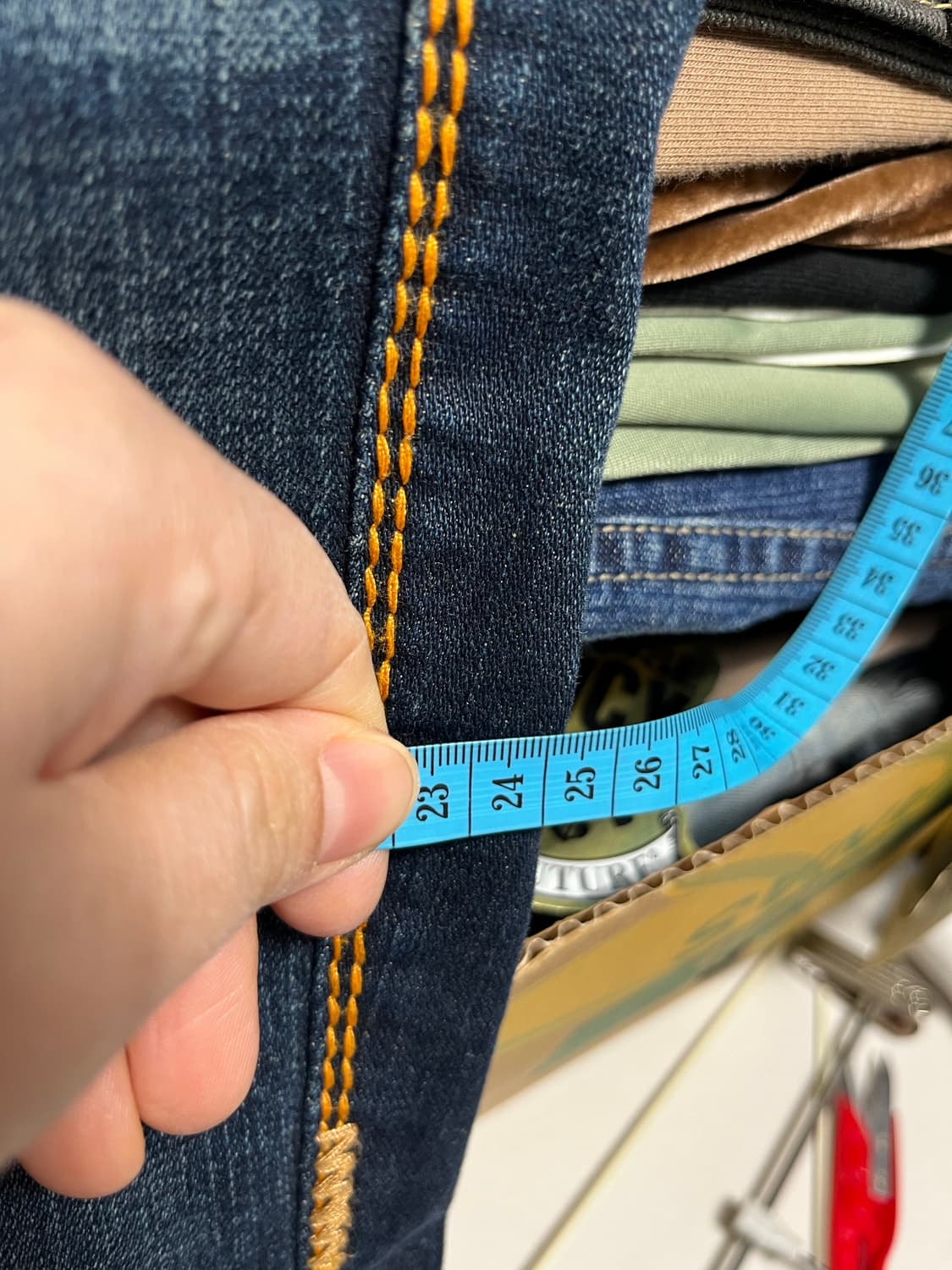 트루릴리전 부츠컷 데님 팬츠 24 상품이미지6