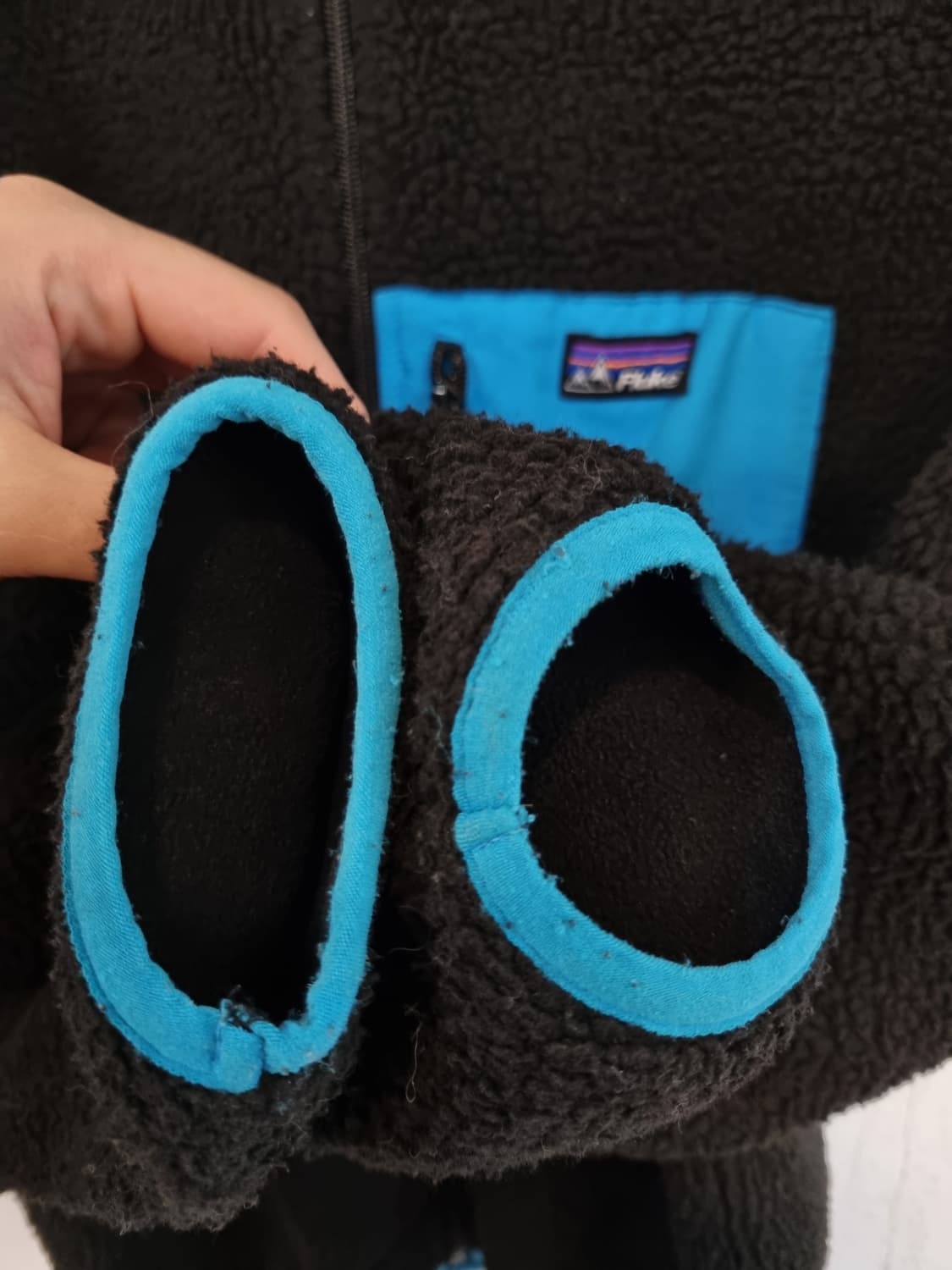 Fluke 뽀글이 후리스 XL 검정 상품이미지5