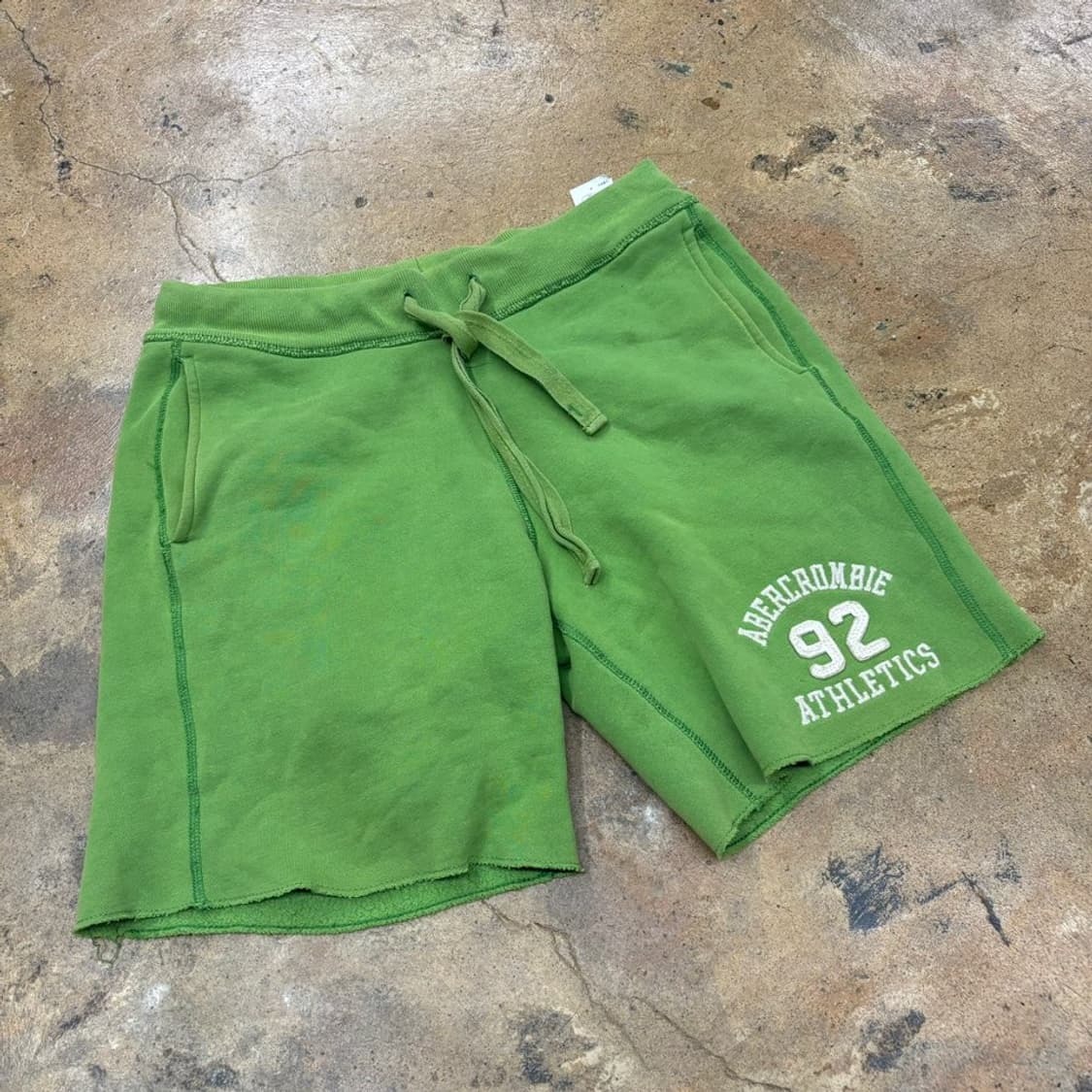 [정품/S] 아베크롬비 말차 그린 반바지 츄리닝 숏팬츠 상품이미지1