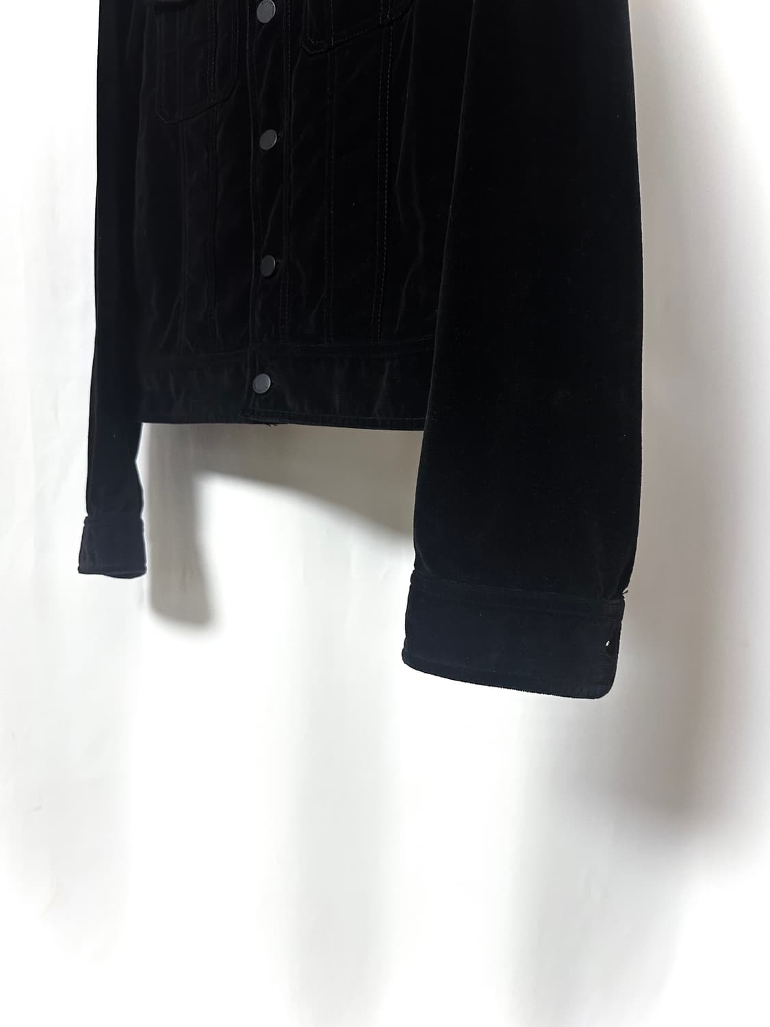 Dior Homme 04fw 시그니처 벨루어 트러커 자켓 상품이미지3