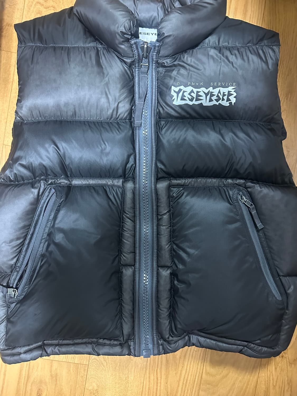 예스아이씨 패딩조끼 상품이미지2