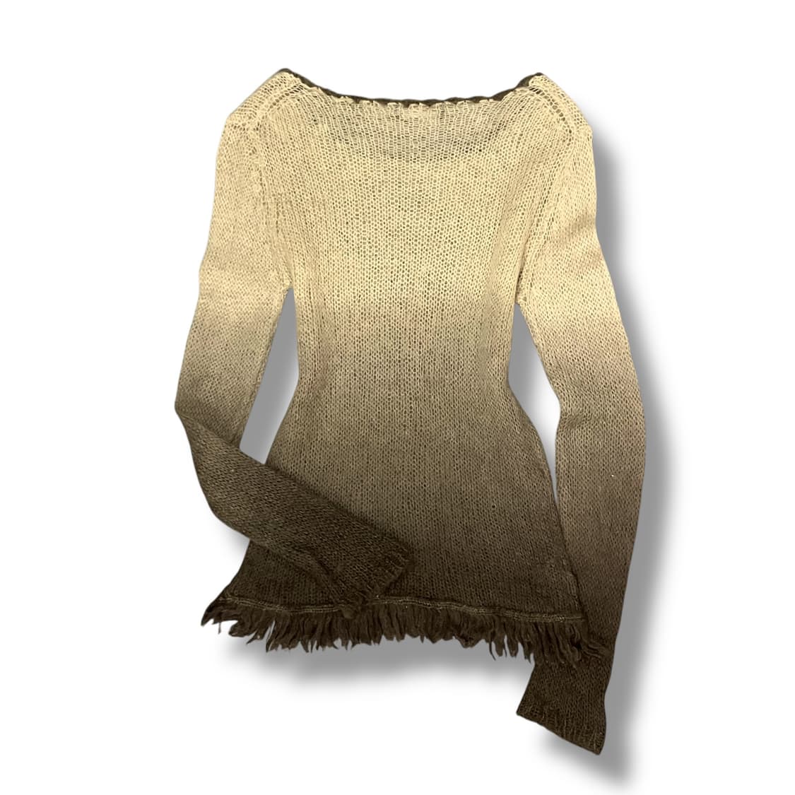 y2k 그라데이션 그런지 니트 y09130  상품이미지3