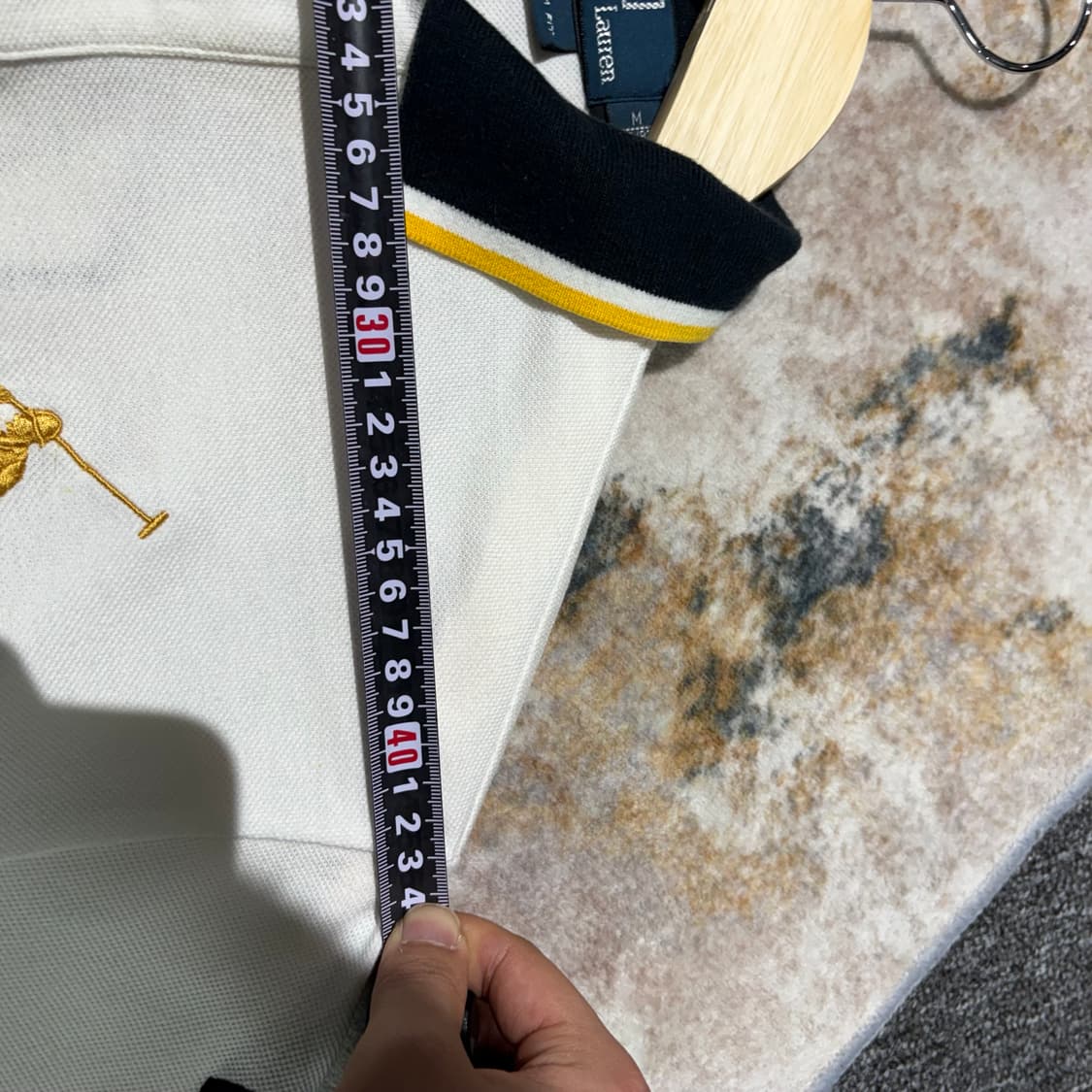 폴로 랄프로랜 블랙워치 폴로 팀 카라티셔츠 상품이미지9