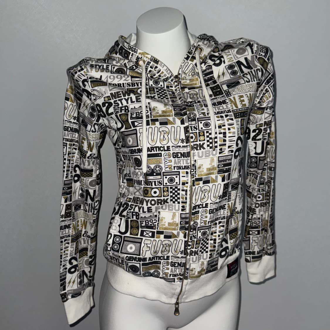 Fubu nyc 1992 Y2K 후드집업 상품이미지1