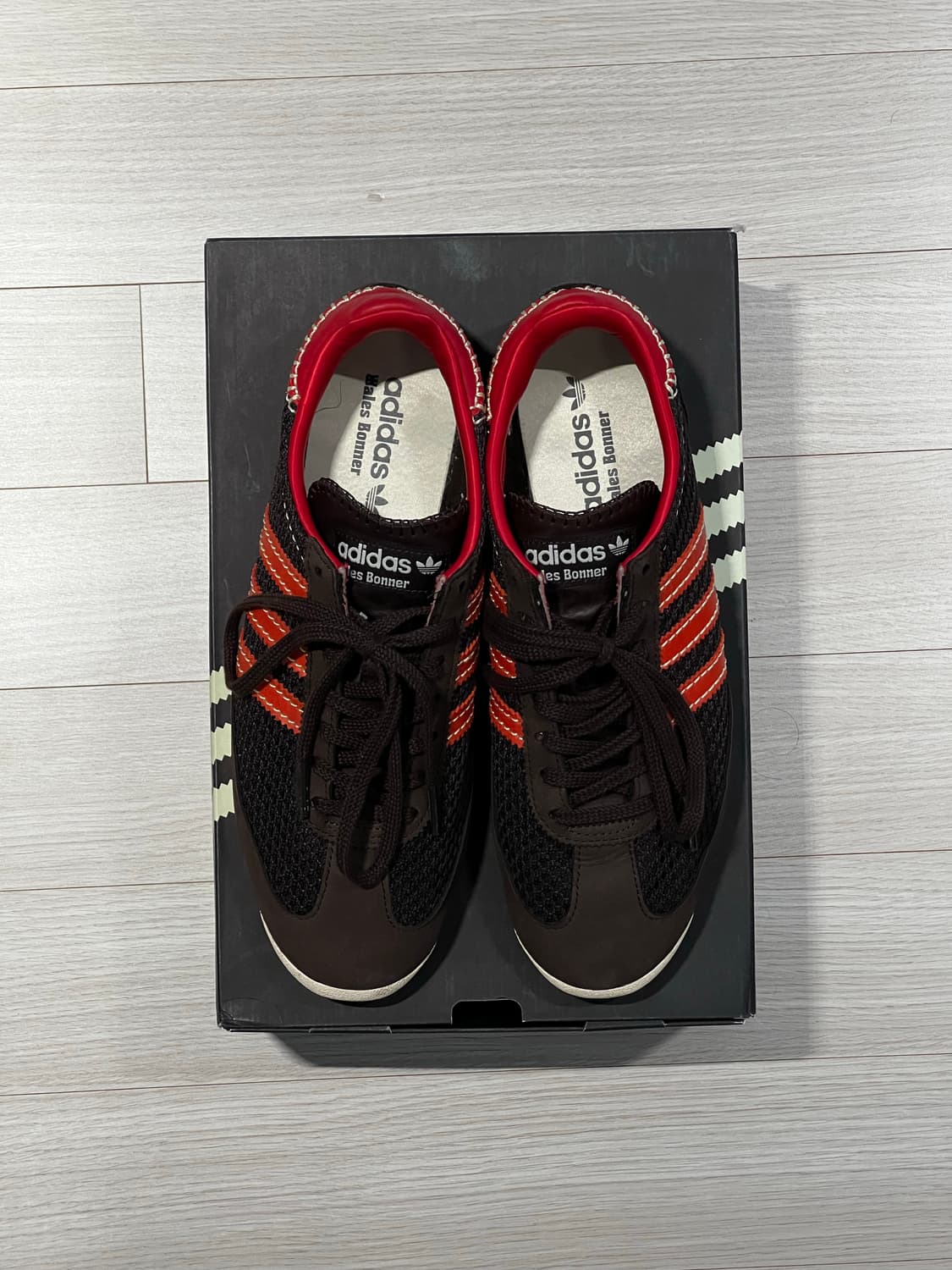 아디다스 X 웨일스보너 SL72 니트 브라운(280mm) 상품이미지5