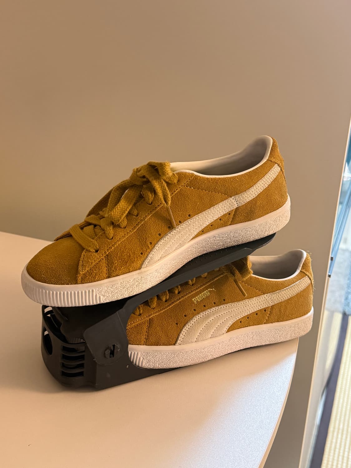 푸마 스웨이드 빈티지 - 머스타드:화이트 상품이미지1