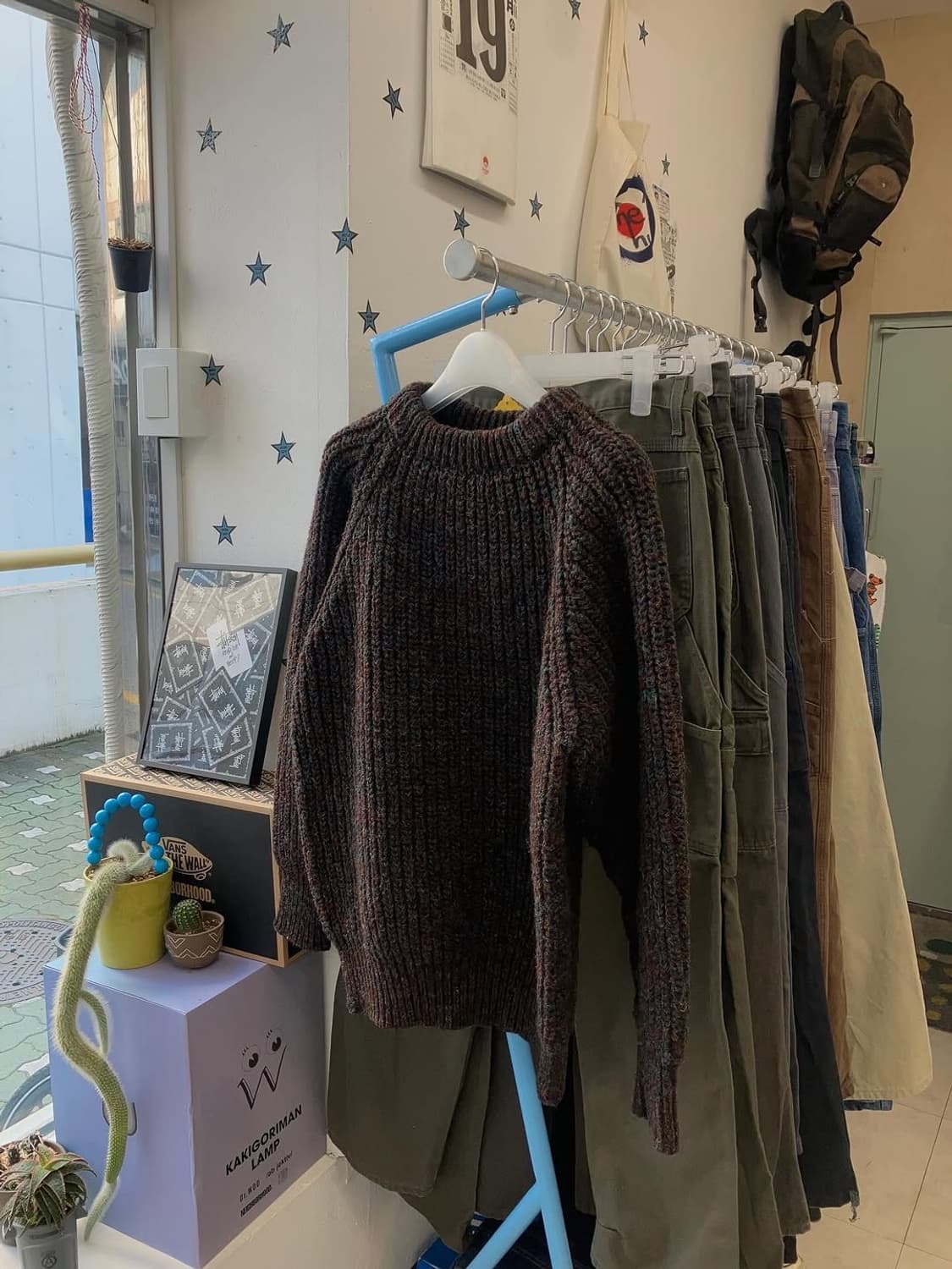 vtg wool sweater  상품이미지3