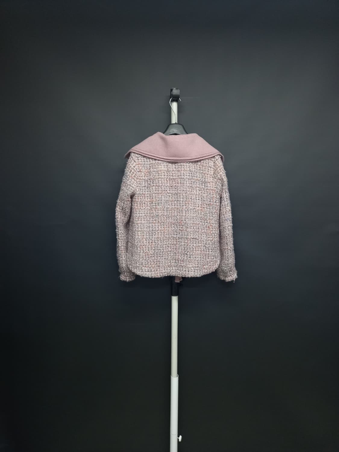 발렌시아 춘추동 트위드 얇은 패딩 점퍼 55 상품이미지2