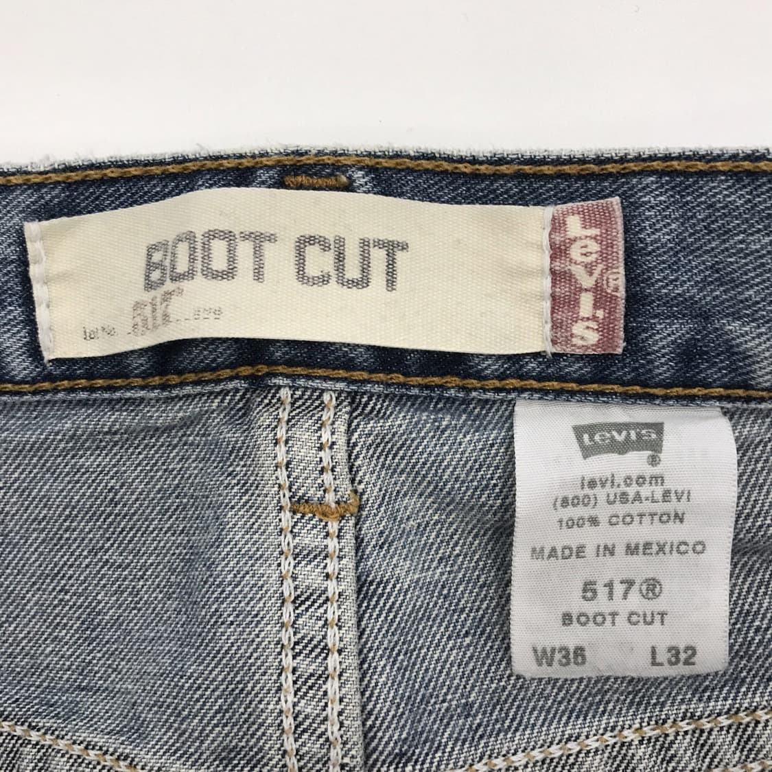 리바이스 517 00s 멕시코 부츠컷데님 [36x32] 상품이미지5