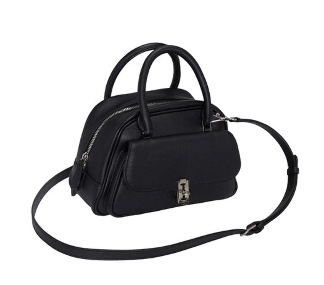 분크 하프문 포켓 토트 s BK 상품이미지1