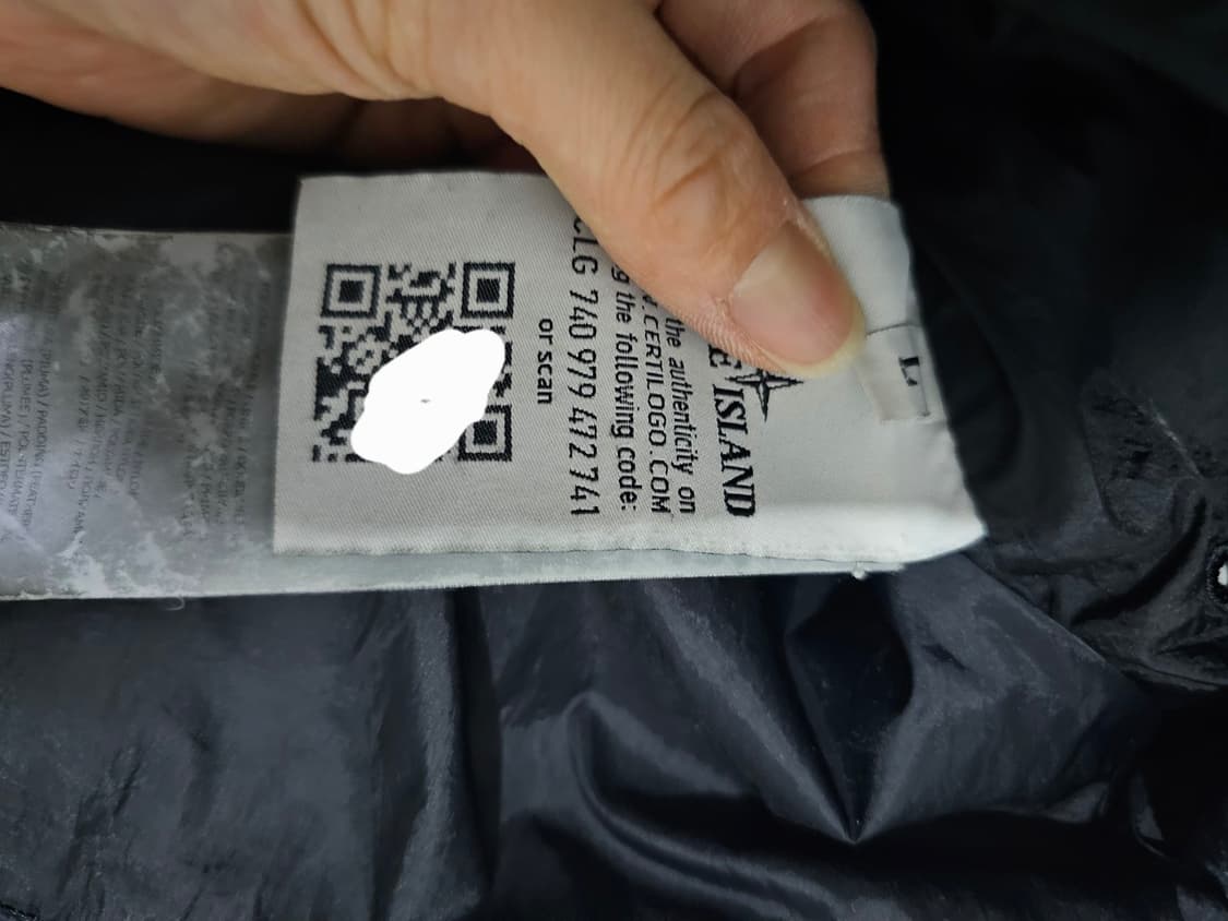 정품 스톤아일랜드 패딩 100 / L 상품이미지5