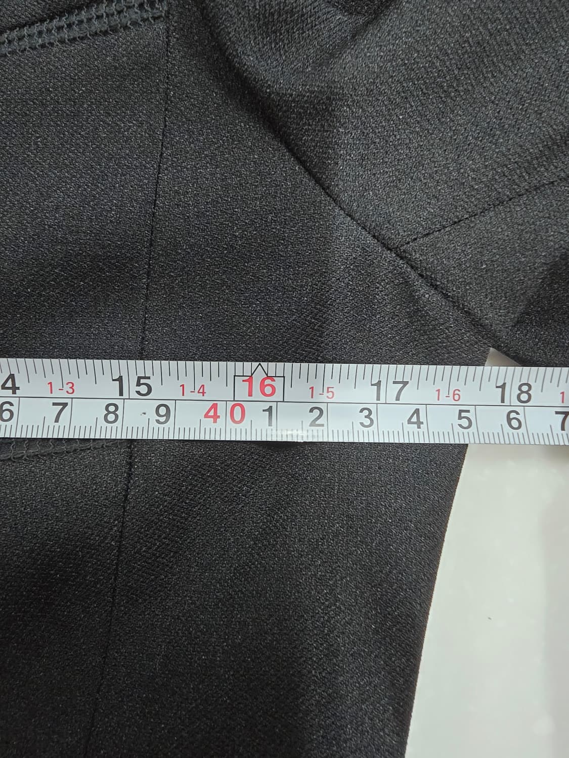 JJ JIGOTT 블랙 노카라 자켓 상품이미지8