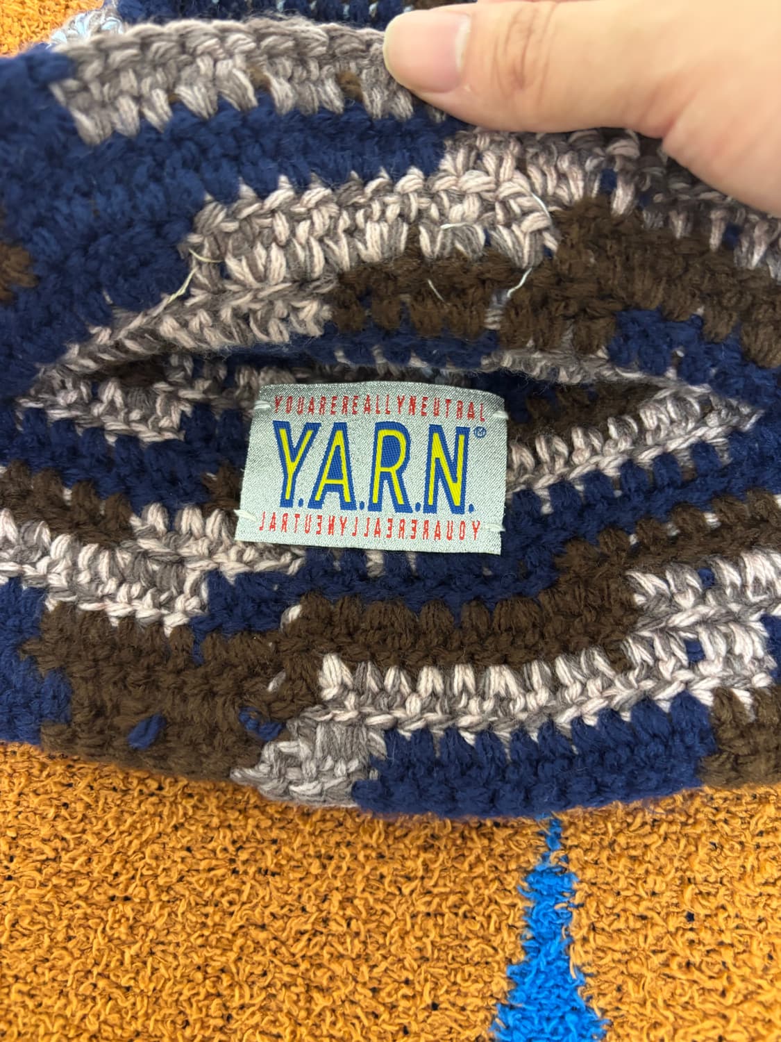 Y.A.R.N 얀 니트햇 (UNISEX) MADE IN JAPAN🇯🇵 상품이미지2