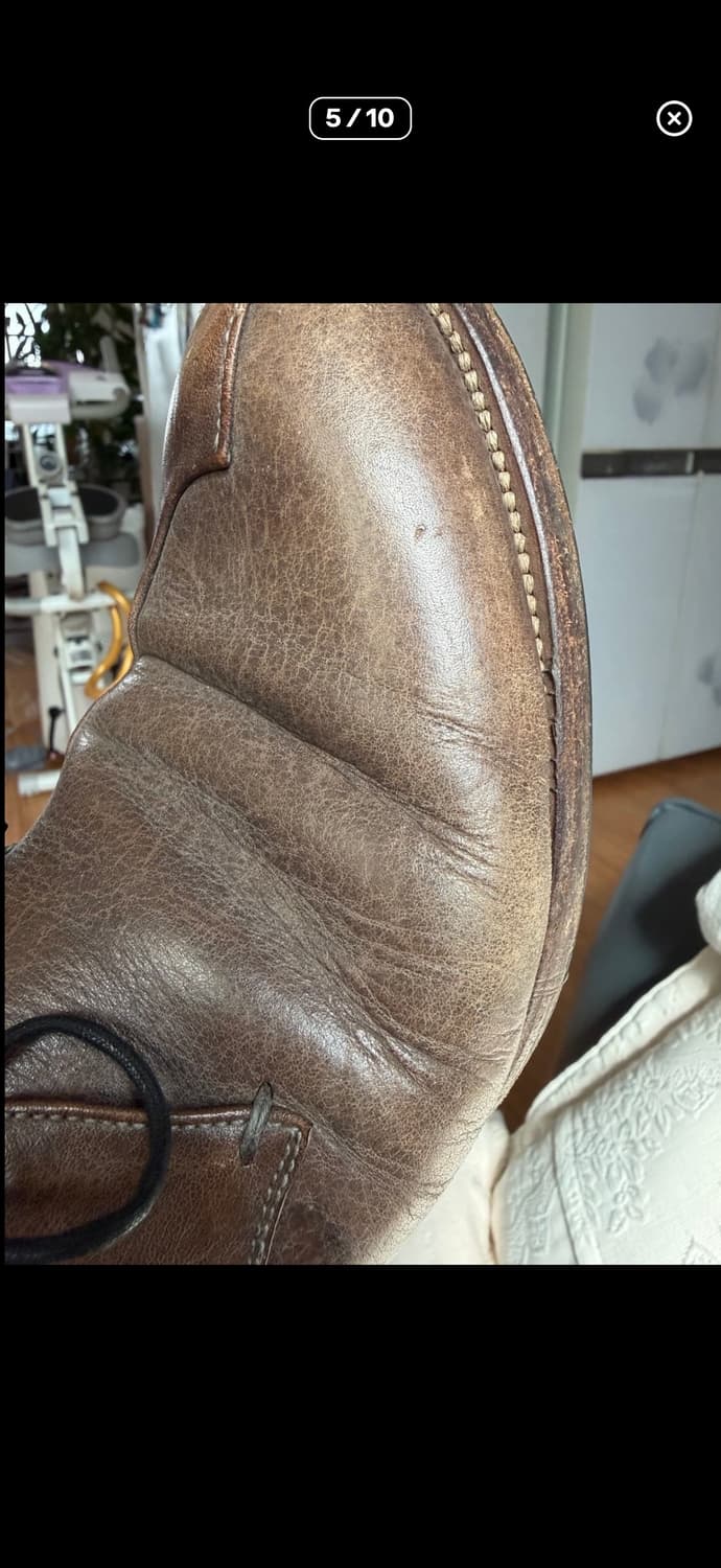 더 비리디안 비대칭 스티치 로퍼 상품이미지5