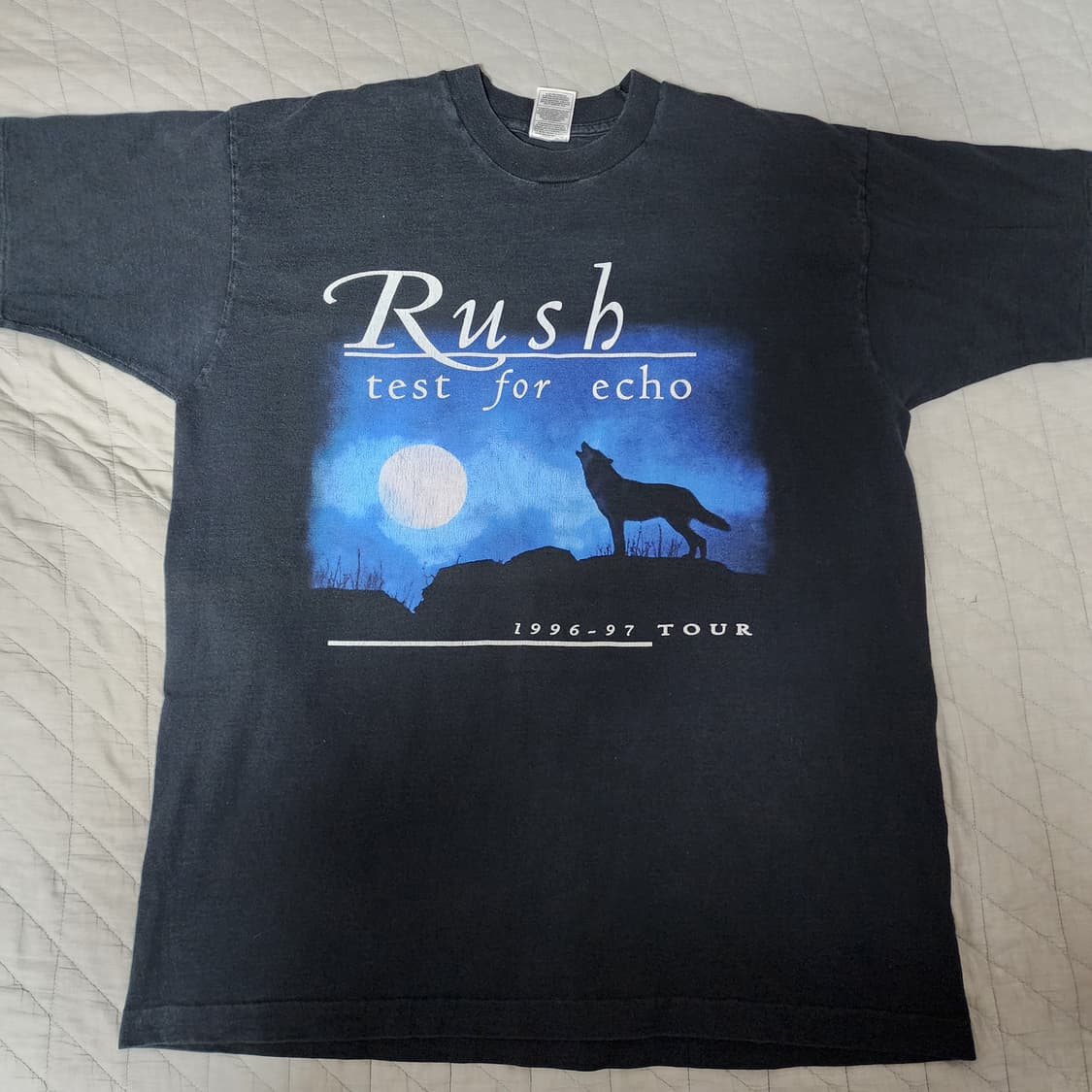 [XL] 90s 러쉬 RUSH  빈티지 밴드티 ver 모어 크랙 상품이미지1