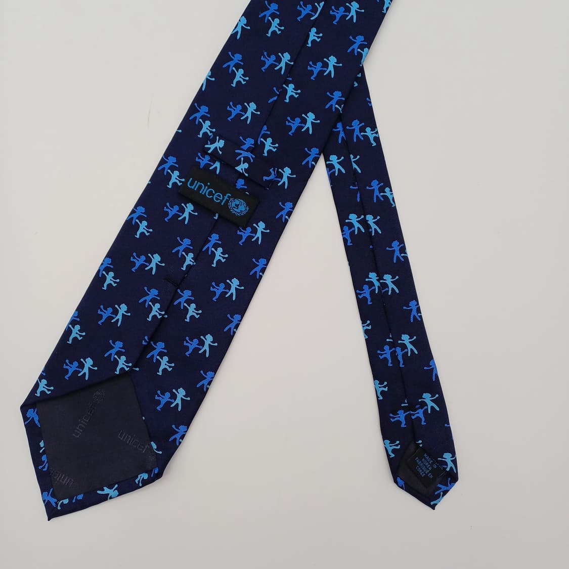 UNICEF 유니세프 실크 넥타이 [BCF10803_0004-162] 상품이미지2