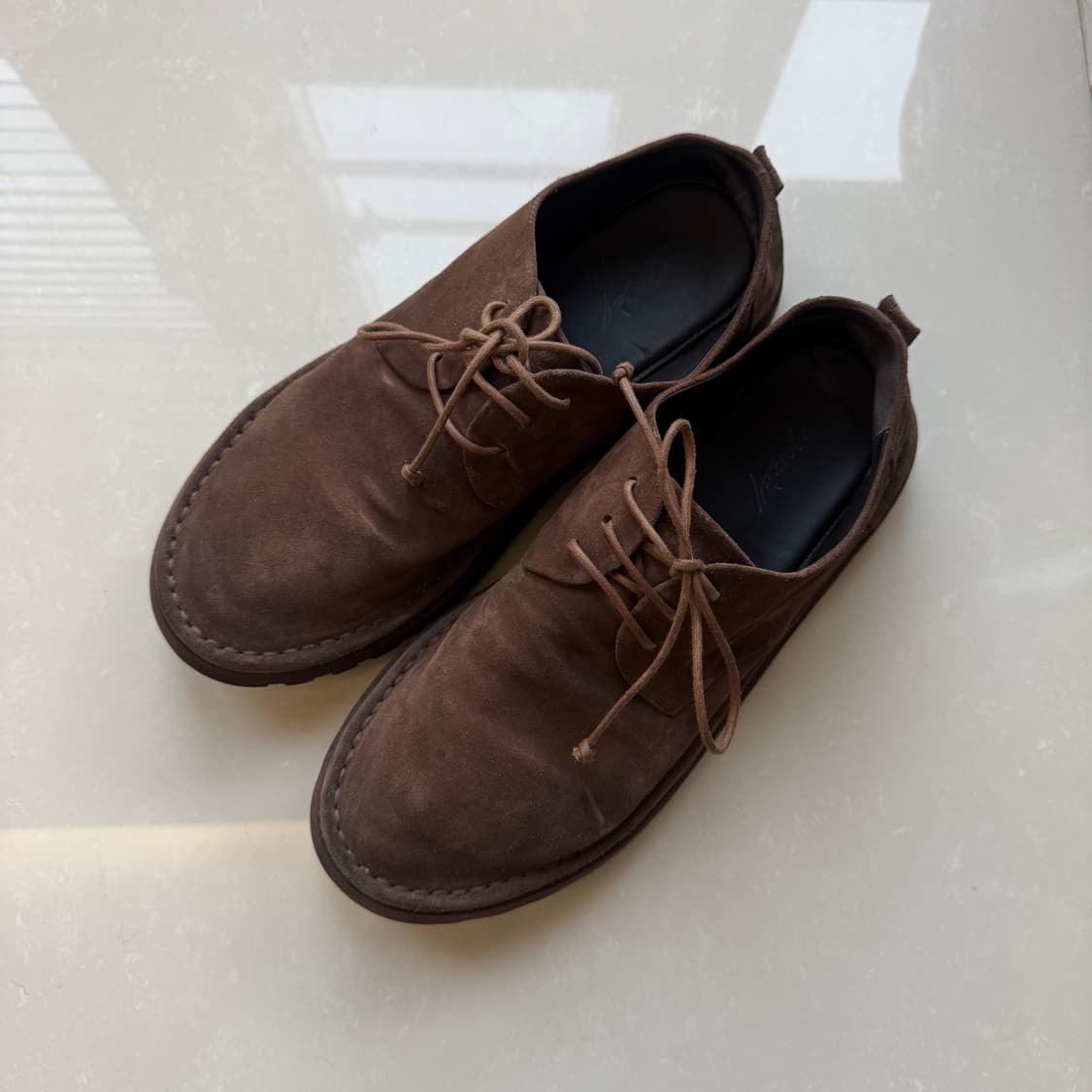 [43] 마르셀 산크리스피 알타 스웨이드 더비 슈즈 상품이미지5