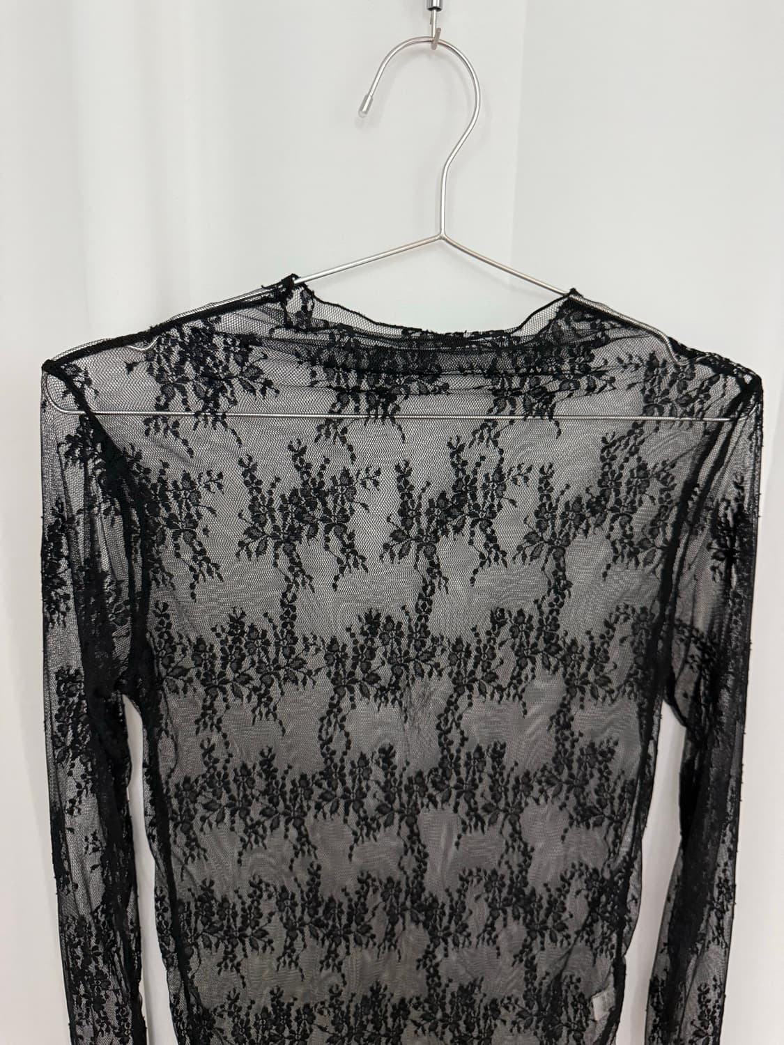 [vintage] See-through blouse 상품이미지2
