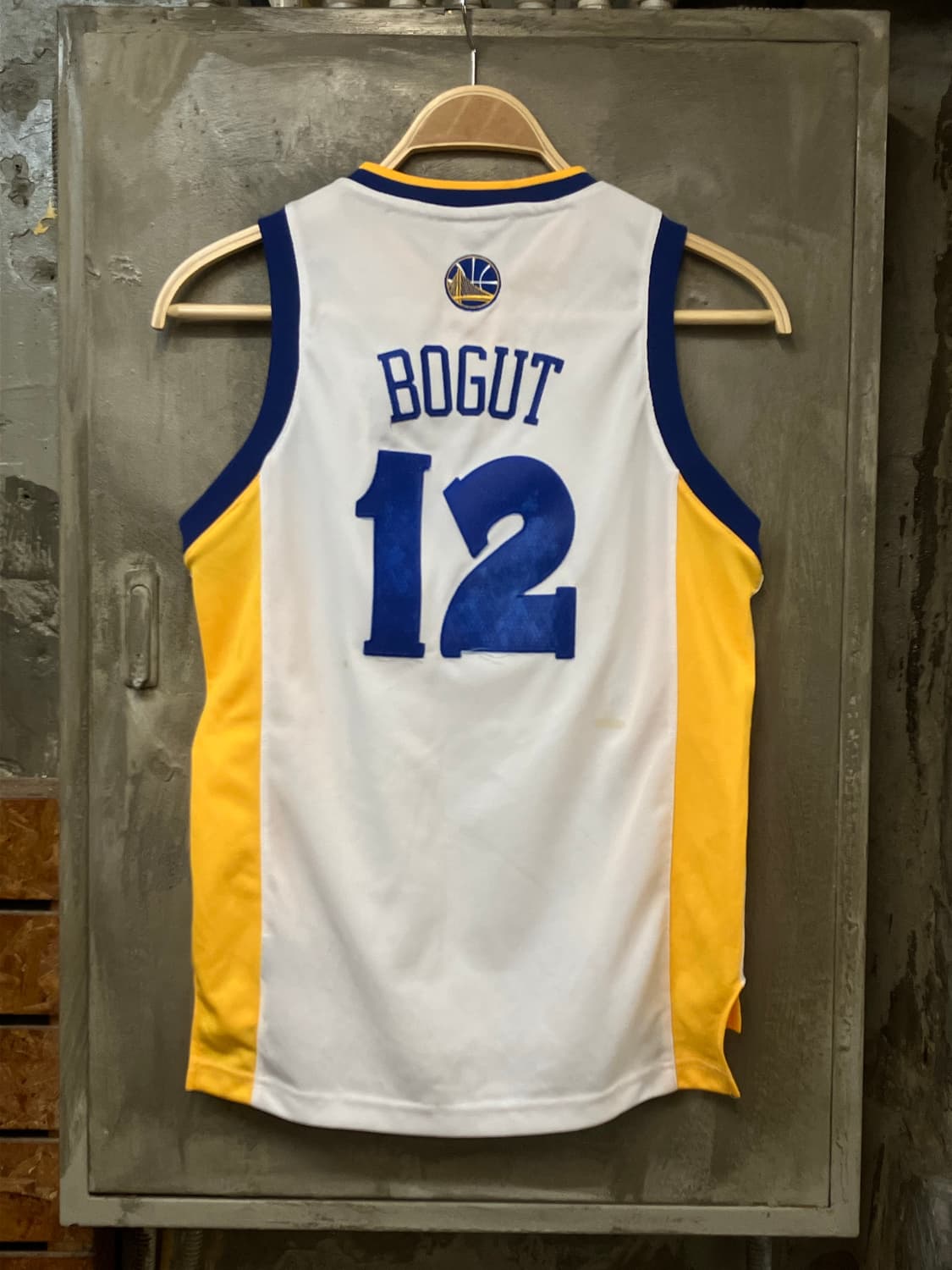 아디다스 골든 스테이트워리어스 농구 유니폼 화이트 M 상품이미지2