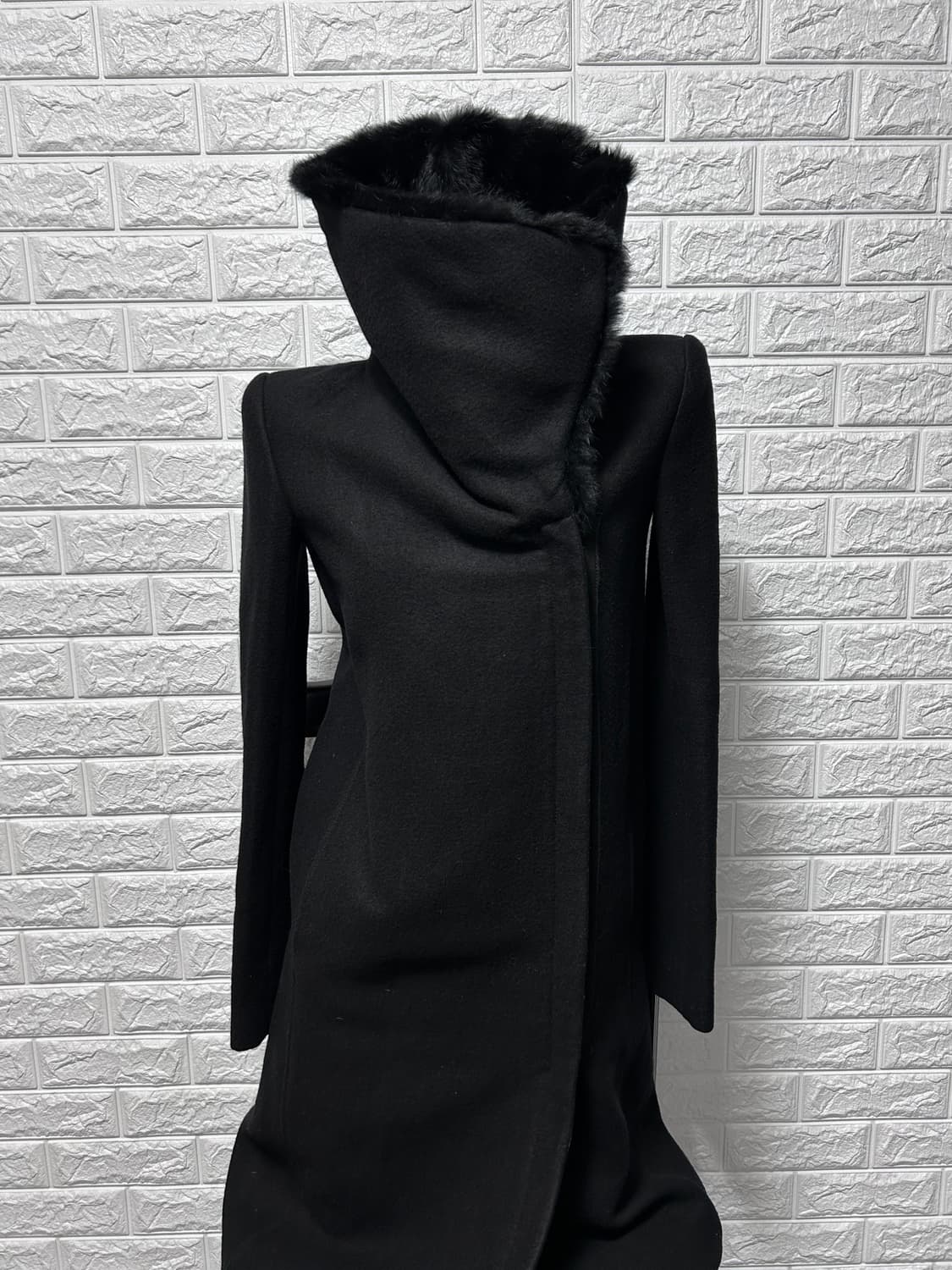 헬무트랭 래빗 퍼 하이넥 코트 (03-04 FW) 상품이미지1