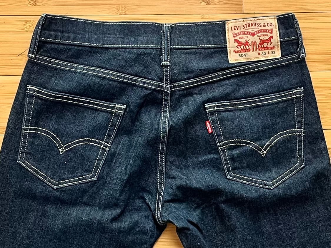 리바이스 504 데님팬츠 W30 L32 상품이미지4