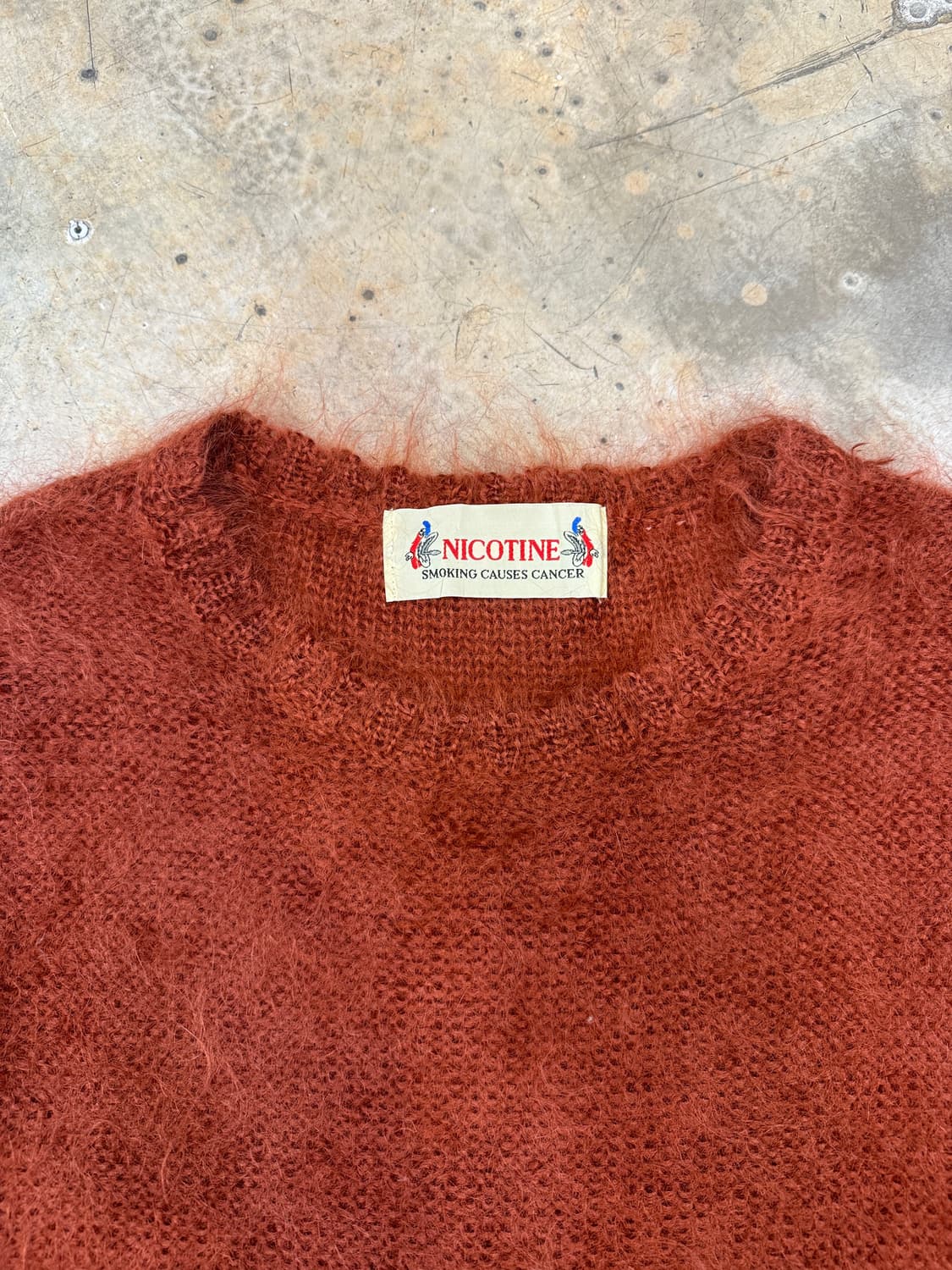 빈티지 키드모헤어니트 상품이미지4