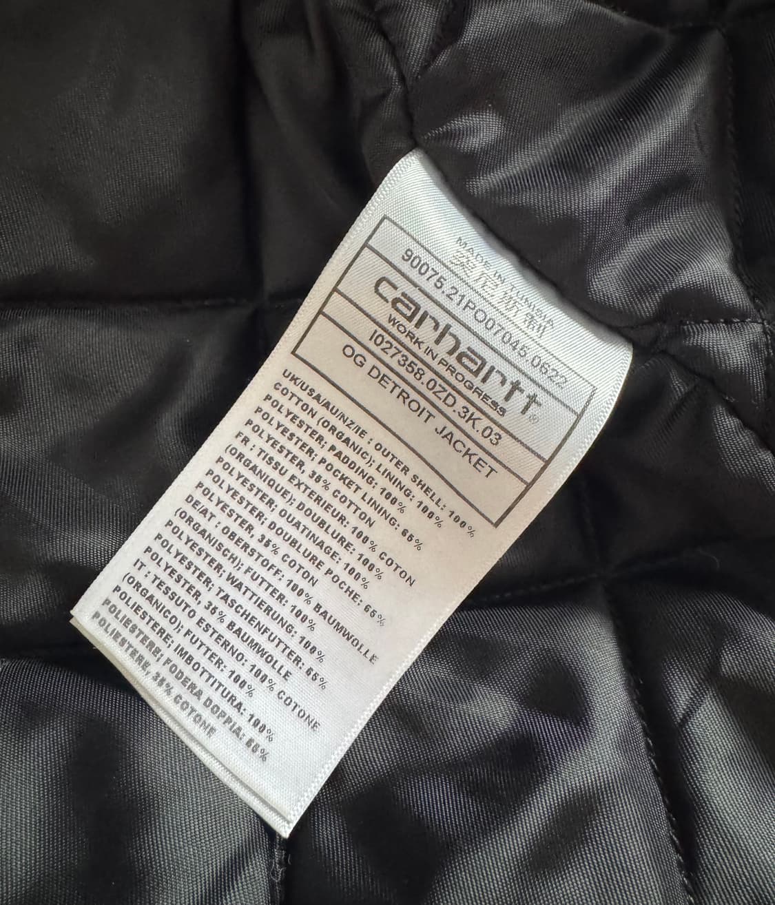 [M] 칼하트 wip og 디트로이트 자켓 다크플럼 상품이미지7